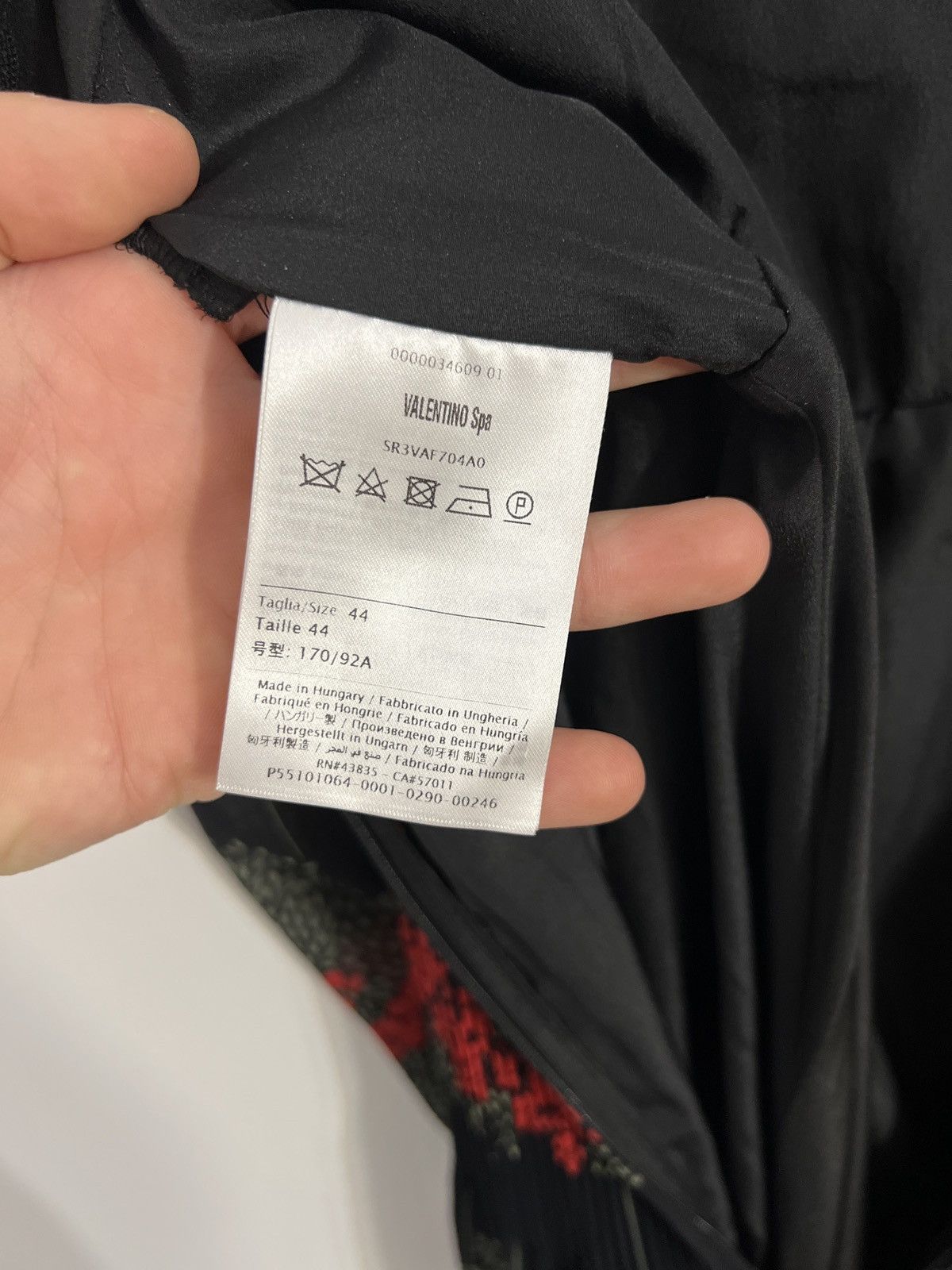 RED Valentino × Valentino RED Valentino pleated floral midi dress Size L / US 10 / IT 46 - 8 Thumbnail