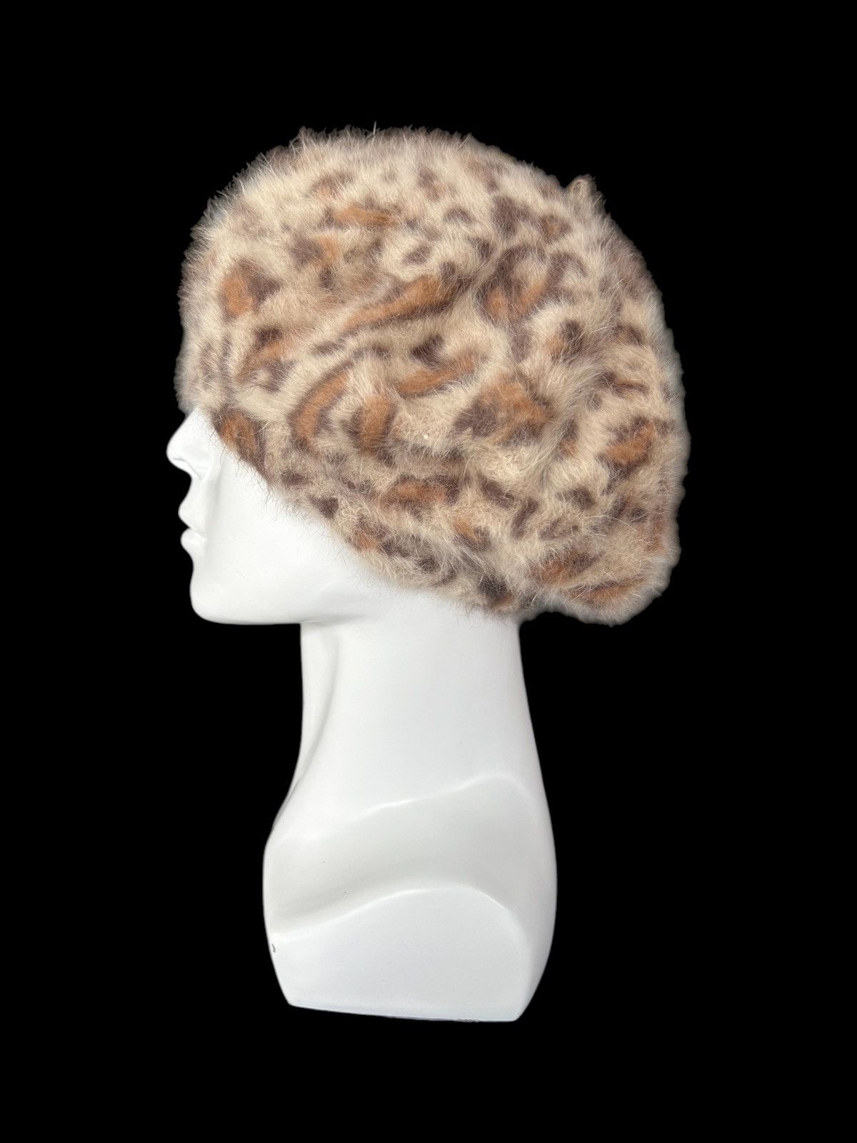 Japanese Brand × Kapital × Vintage Leopard Japanese Style fur Hats Rare ☠️☠️🎌 Size ONE SIZE - 1 Thumbnail