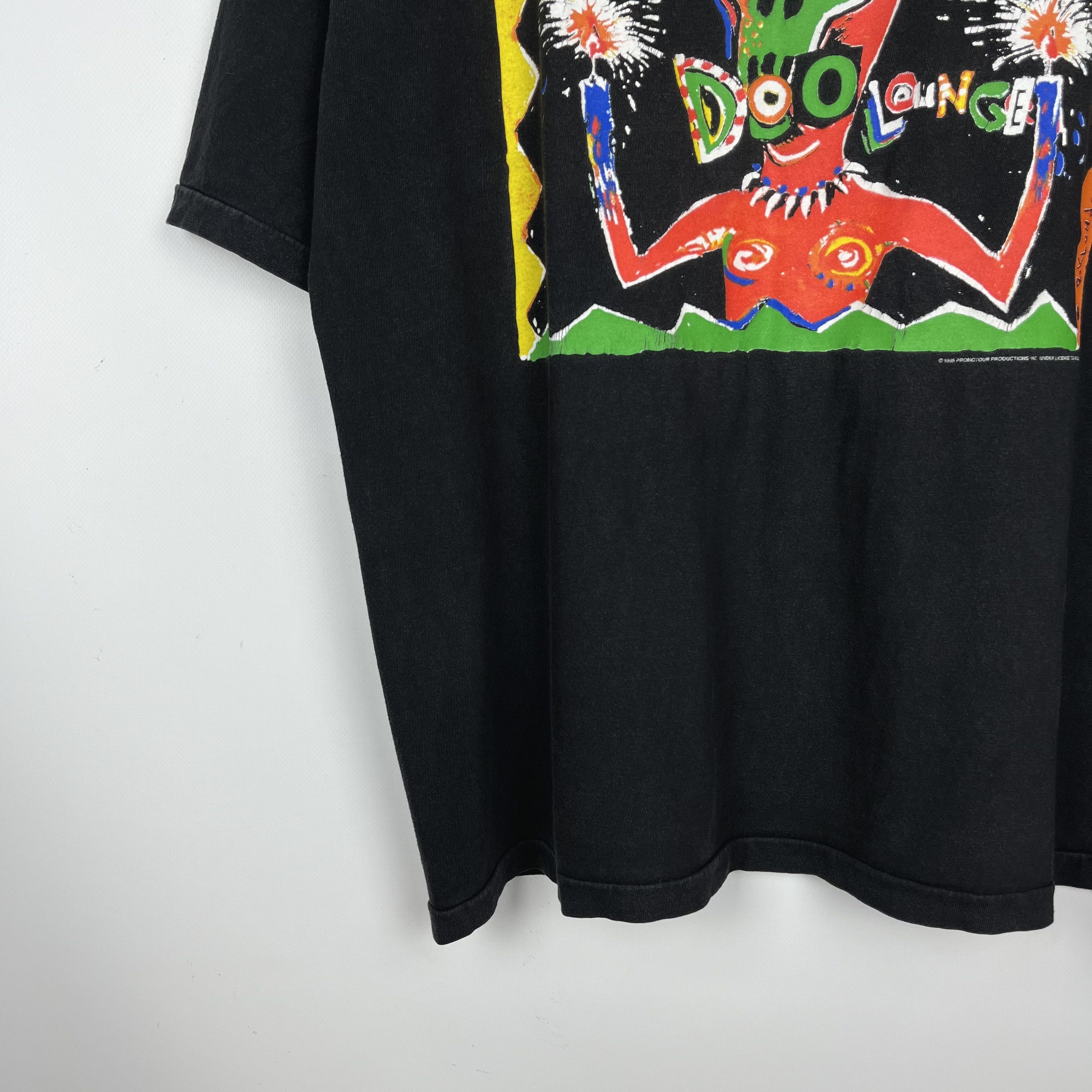 Band Tees Vintage Rolling Stones Voodoo Lounge Tour T Shirt 1995 Size US XL / EU 56 / 4 - 4 Thumbnail