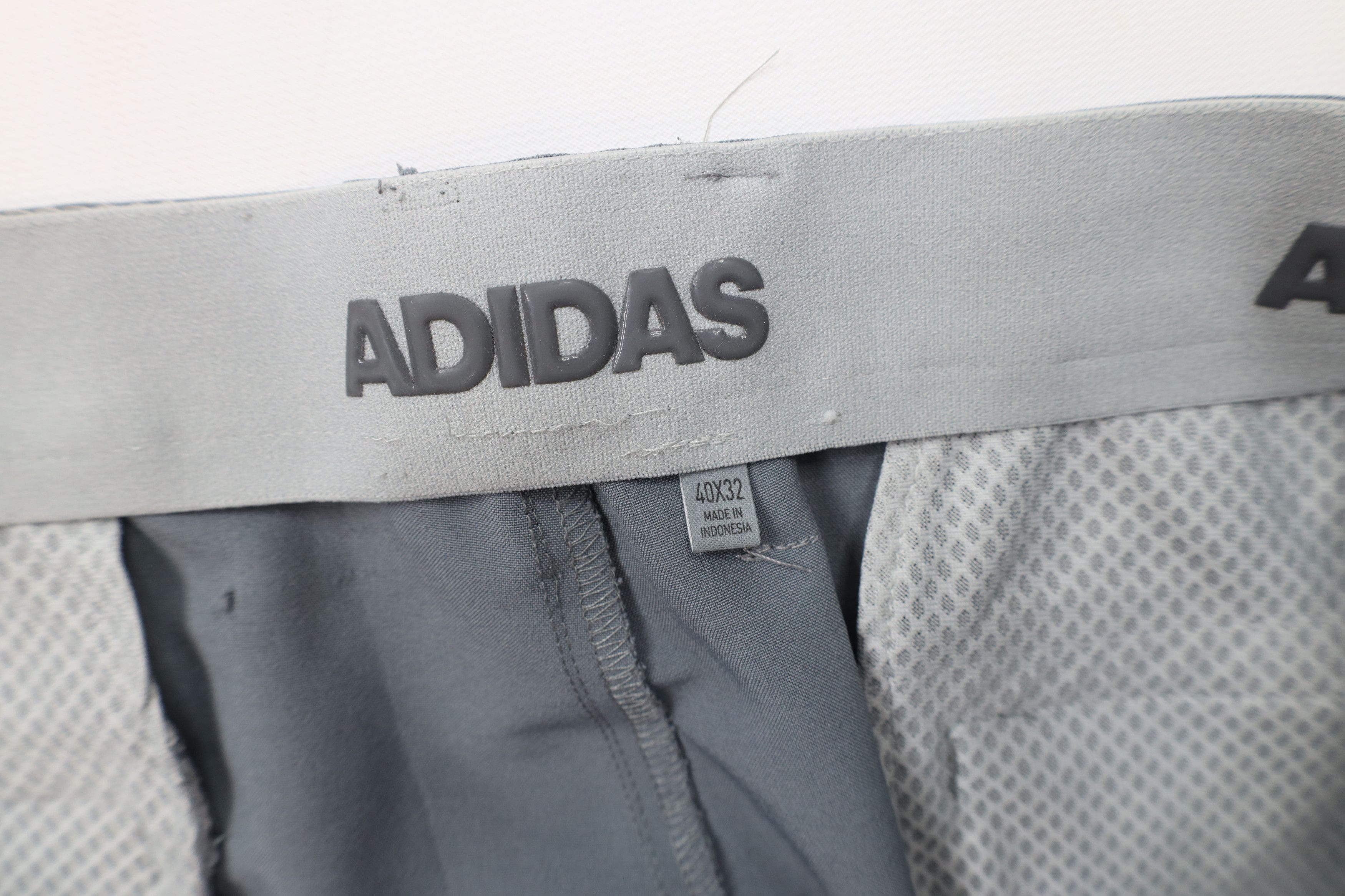 Adidas × Vintage Vintage Y2K Adidas Golf Stretch Wide Leg Chino Pants Gray Size US 40 / EU 56 - 6 Thumbnail