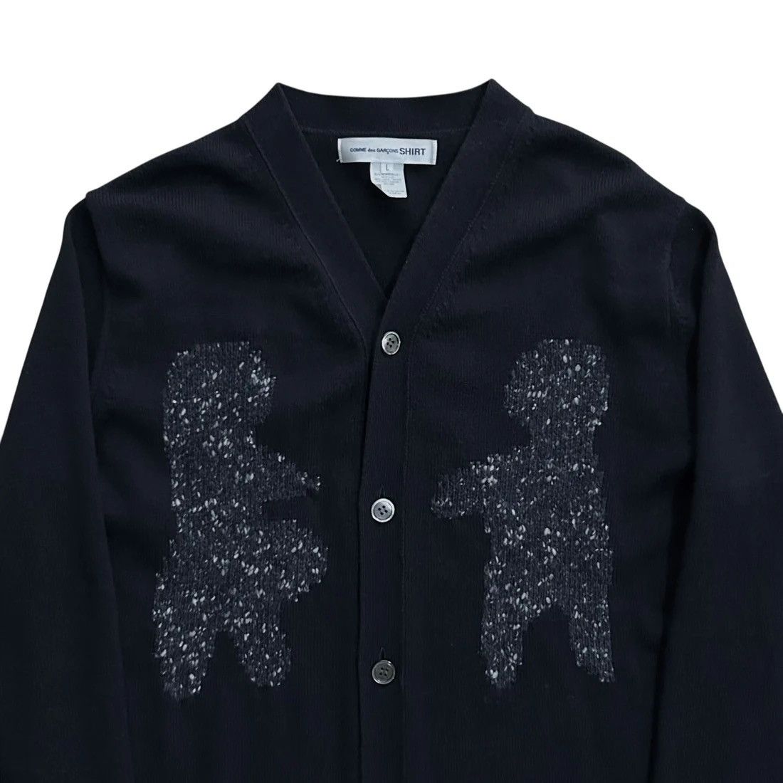 Comme des Garcons Comme des Garcons Shirt Intarsia Cardigan - AW19 Size US M / EU 48-50 / 2 - 4 Thumbnail
