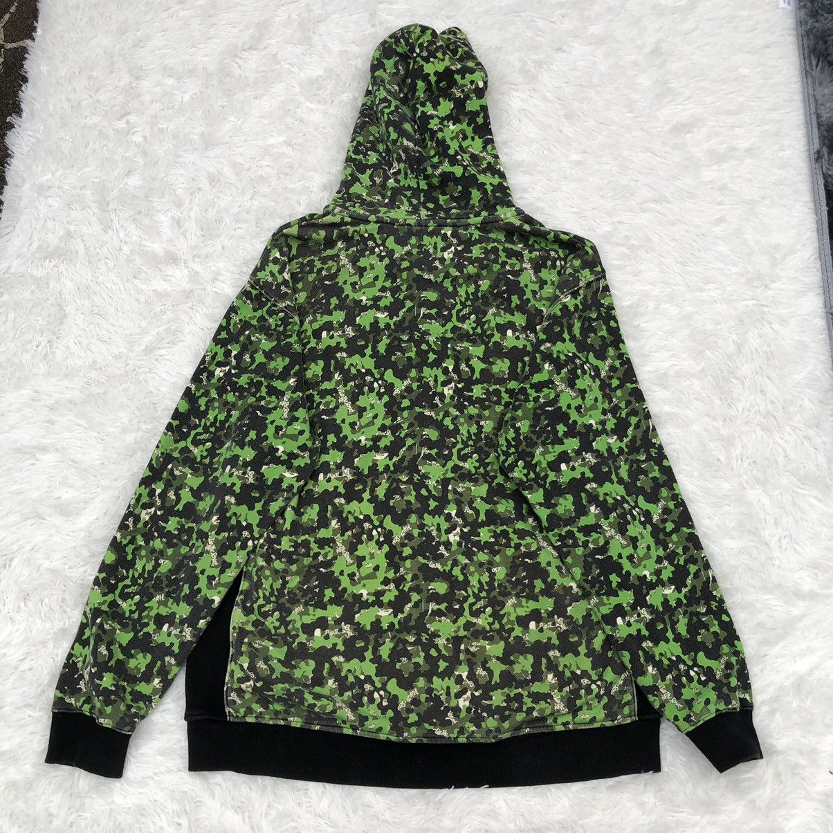 JNCO Inspired Bape Camo Hoodie Pullover Size US XL / EU 56 / 4 - 2 Thumbnail
