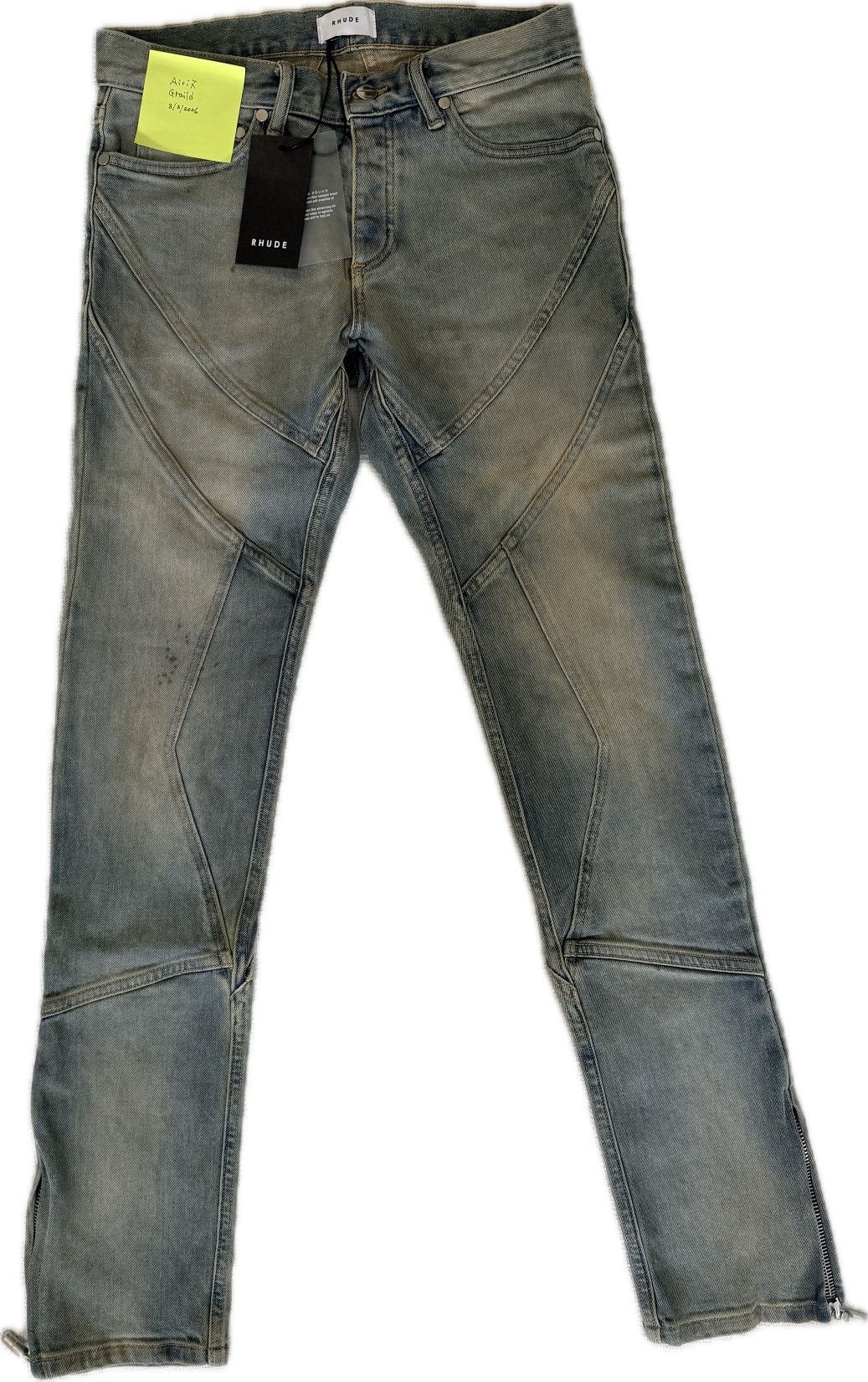 Rhude Rhude Roadster Denim Jeans Size US 30 / EU 46 - 2 Thumbnail