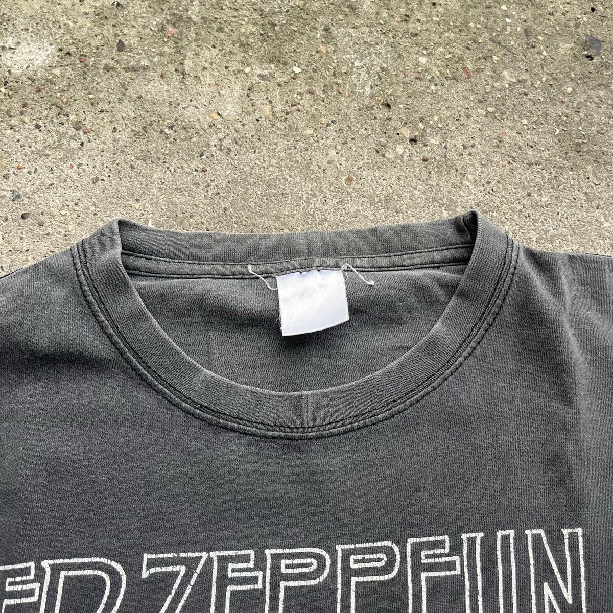 Band Tees × Led Zeppelin × Vintage Vintage 2000s LED ZEPPELIN SWAN SONG ANGEL BAND TEE Size US L / EU 52-54 / 3 - 5 Thumbnail