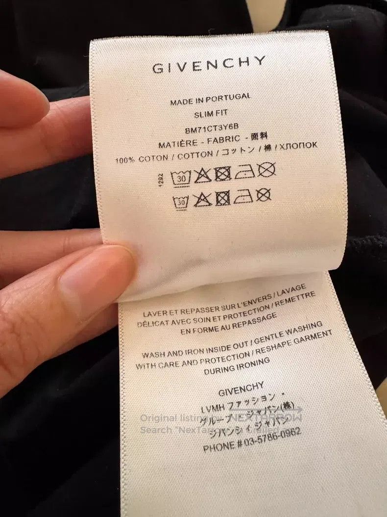 Givenchy Givenchy Black Short Sleeve Size L Size US L / EU 52-54 / 3 - 6 Thumbnail