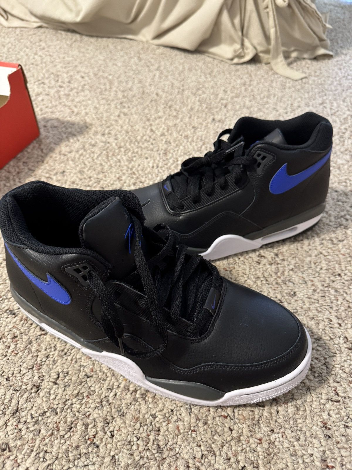 Nike Nike Flight Legacy Leather Black/Hyper Blue - Size Men's 11 Size US 11 / EU 44 - 13 Thumbnail