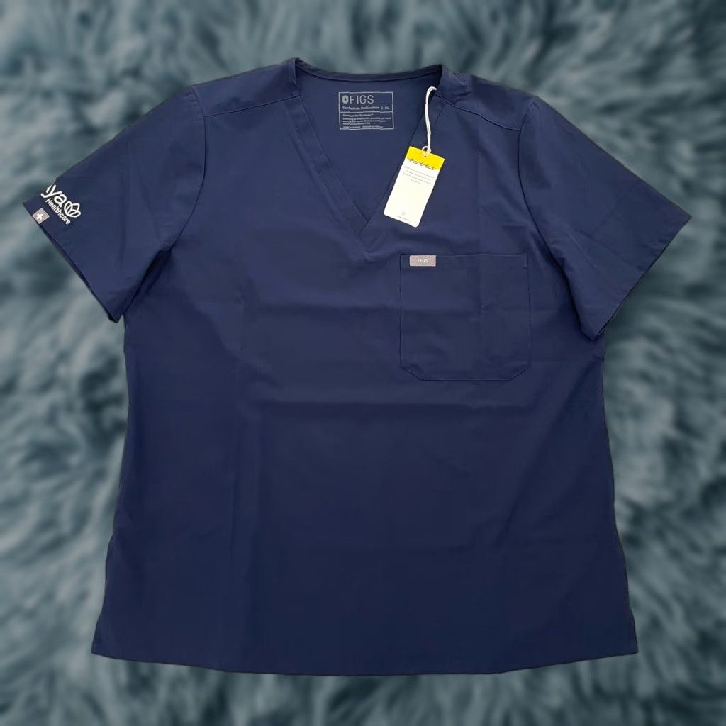 Vintage FIGS Scrubs Womens Extra Large Blue Technical Collection Catarina Pocket XL NEW Size XL / US 12-14 / IT 48-50 - 1 Thumbnail