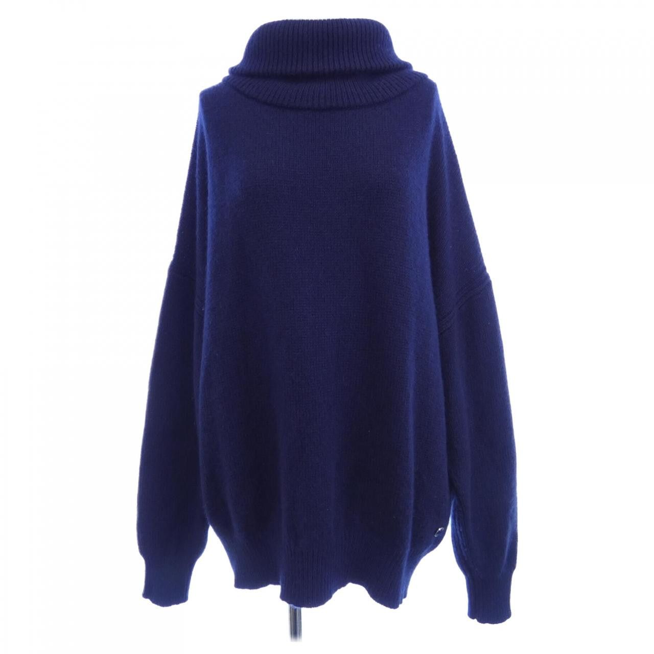 Hermes Hermes Hermes Cashmere Knit Textile Tops DUTY FREE for USA Size ONE SIZE - 1 Thumbnail