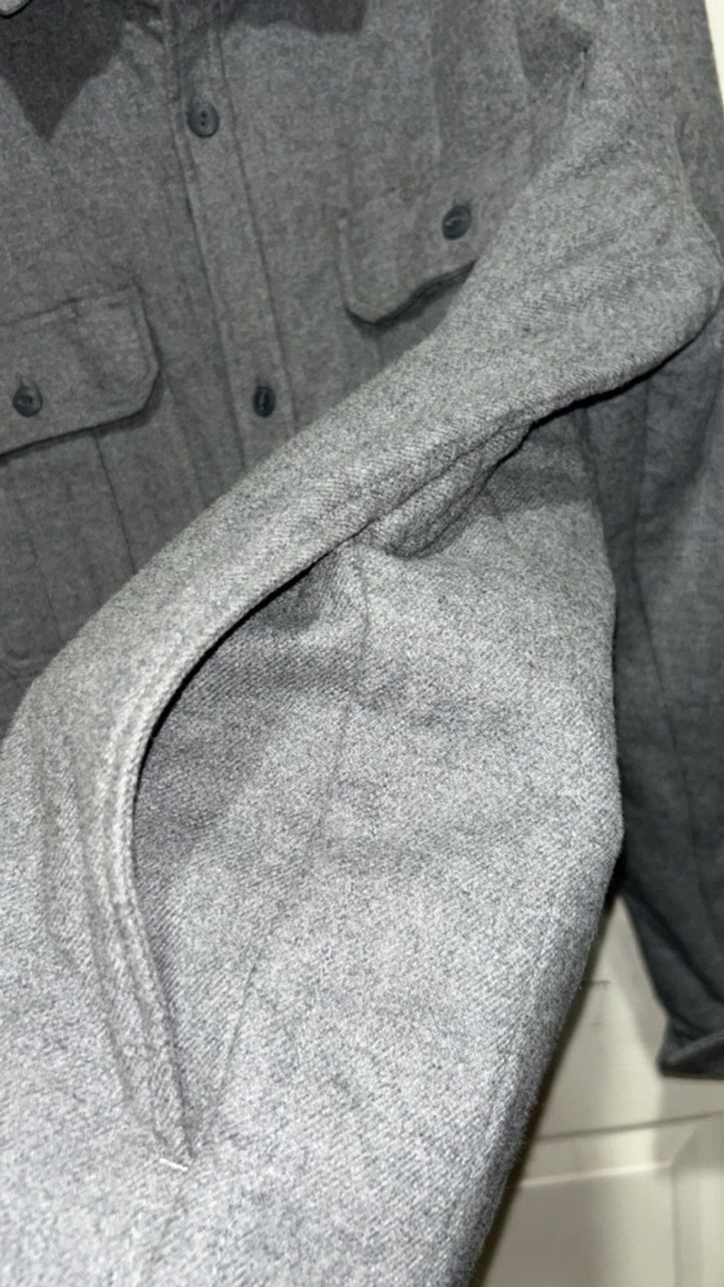 Other Men's HAWX Gray Lightweight Shirt Jacket L with Black Lining Size US L / EU 52-54 / 3 - 4 Thumbnail