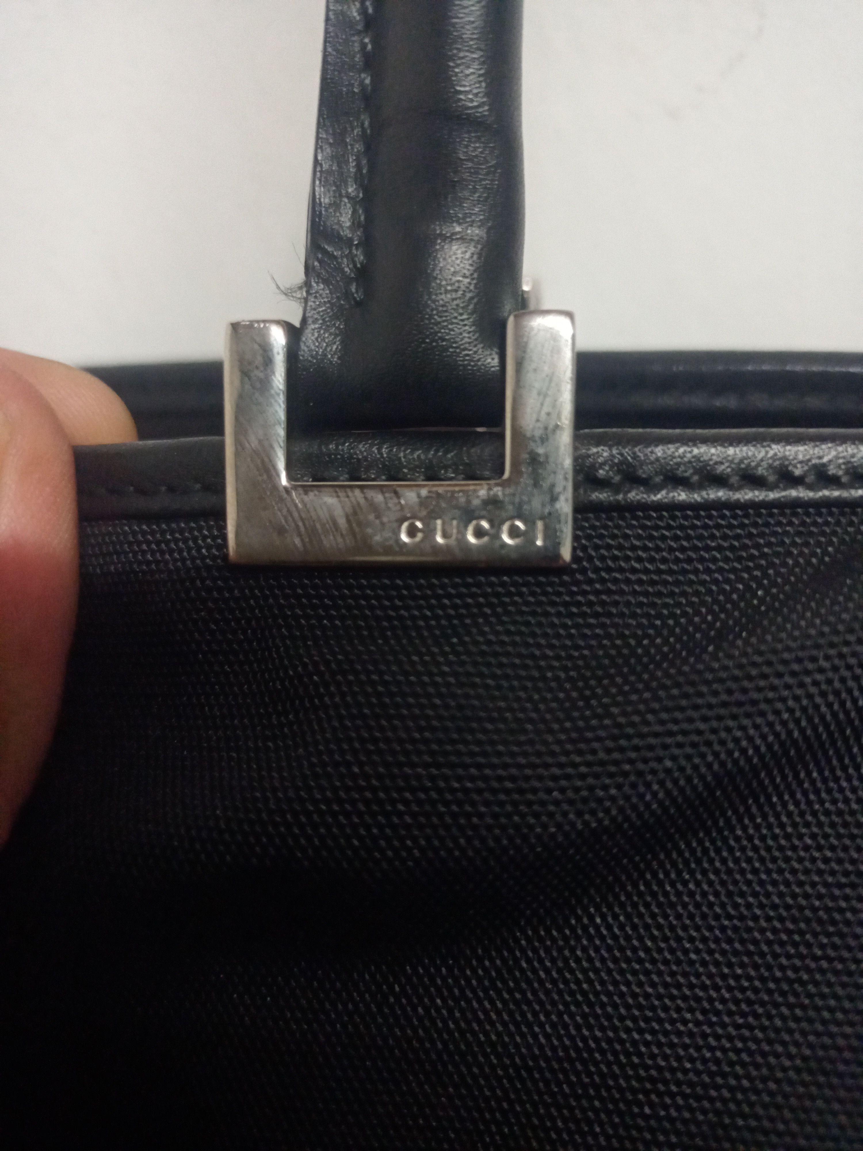 Gucci GUCCI GG Canvas Jackie Tote Bag Black 002-1073 Size ONE SIZE - 11 Thumbnail