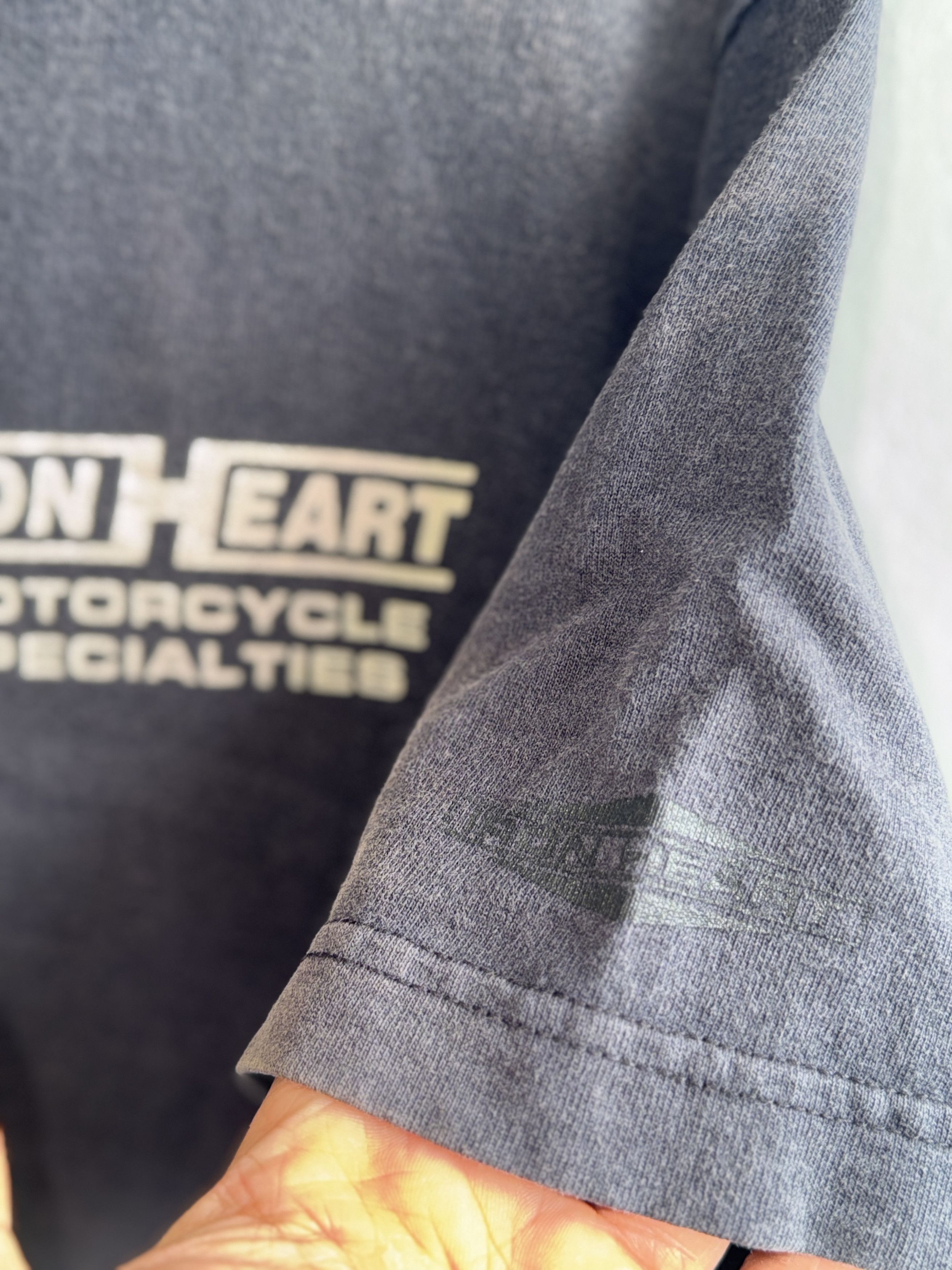 Iron Heart Iron Heart Motorcycle Special Ties Vintage T-Shirt Size US L / EU 52-54 / 3 - 3 Thumbnail