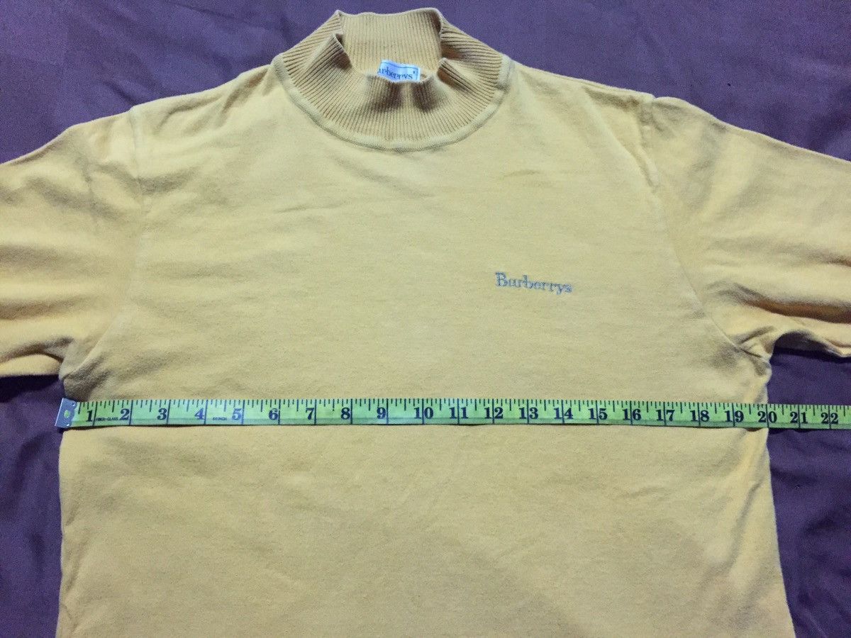 Burberry × Vintage Vintage Burberrys Turtleneck Longsleeve Tee Size L / US 10 / IT 46 - 6 Thumbnail