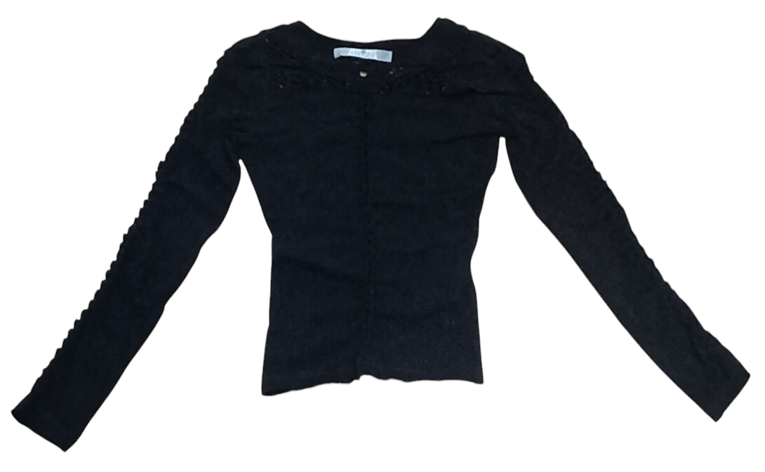 Jean Paul Gaultier JEAN PAUL GAULTIER PERFORATED BRAIDED PUNK SHIRT Size S / US 4 / IT 40 - 5 Thumbnail