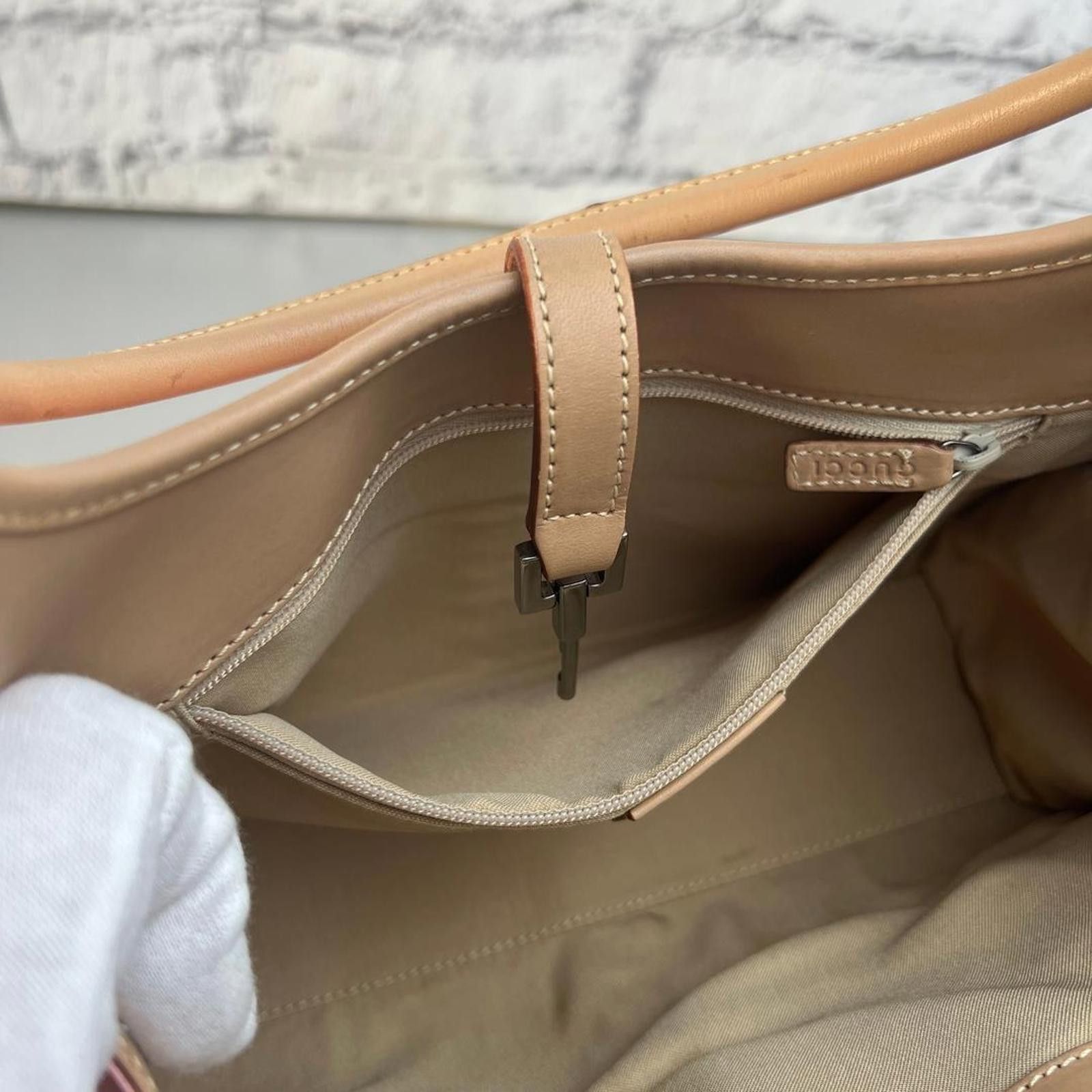 Gucci Gucci - Pink GG Canvas Shoulder Bag Size ONE SIZE - 8 Thumbnail