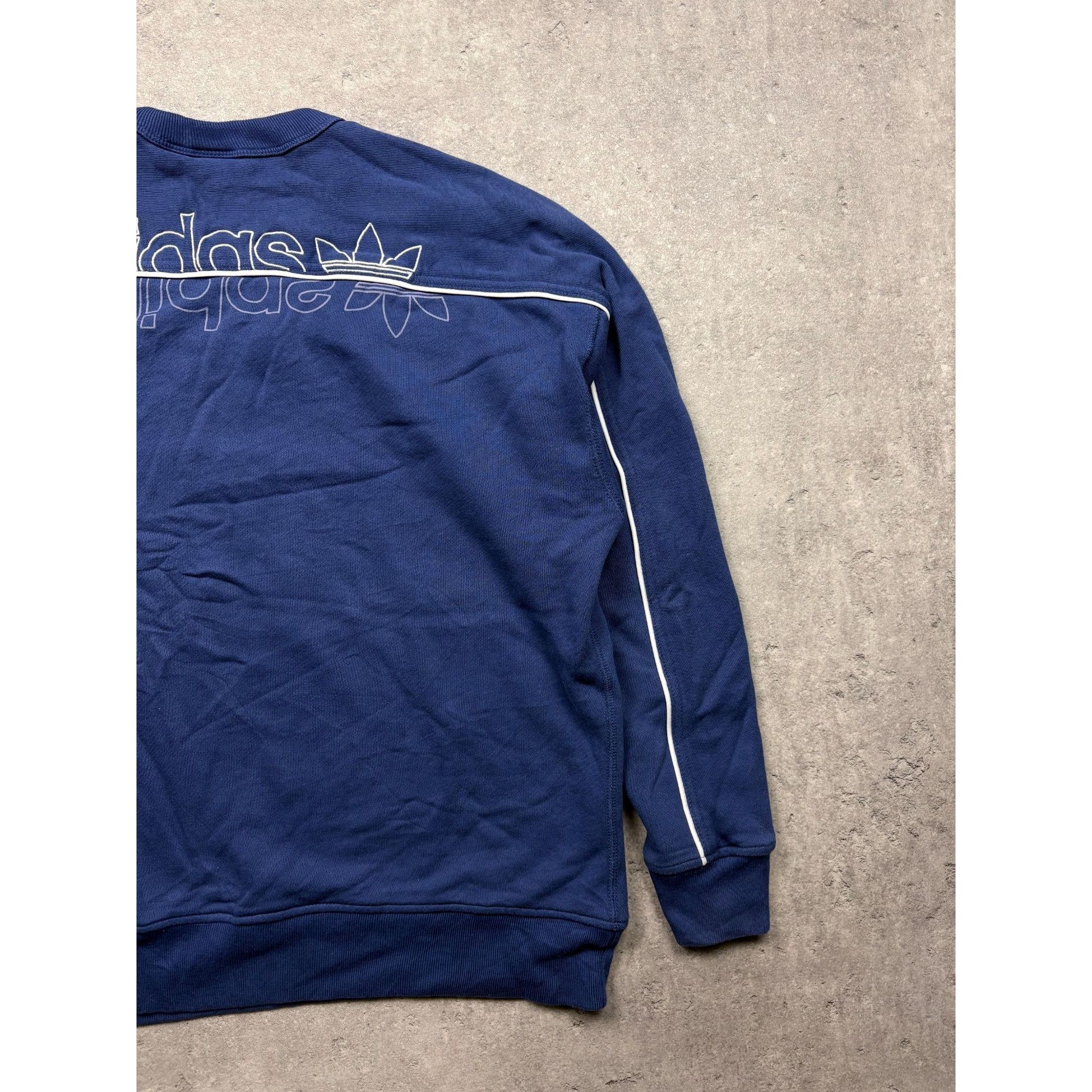 Adidas Vintage Adidas "Heritage" Pullover Hoodie – Navy & Red – Siz Size US M / EU 48-50 / 2 - 10 Thumbnail