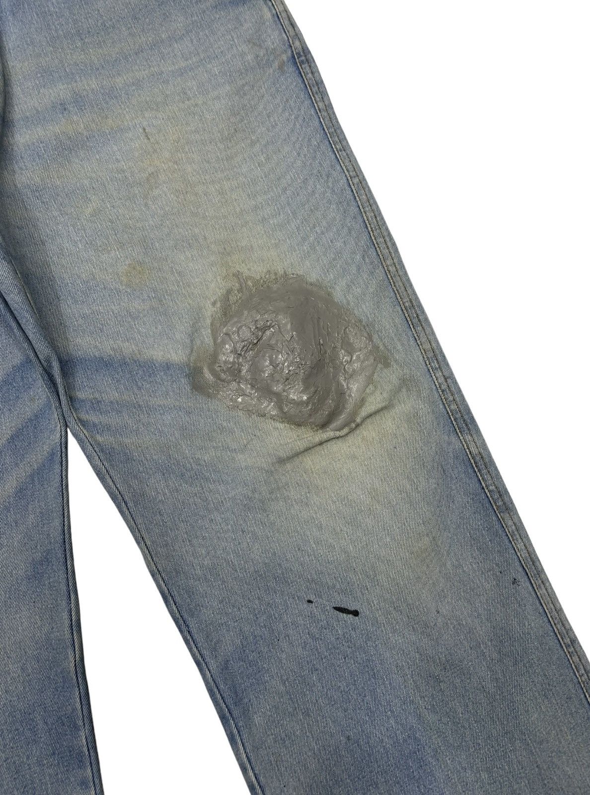 Issey Miyake VINTAGE IS SPORT BAGGY DISTRESS DESTROY DENIM JEANS Size US 34 / EU 50 - 12 Thumbnail