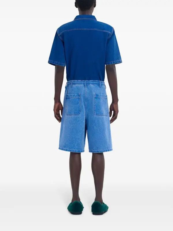 Marni o1w1db10526 Shorts in Blue Size US 30 / EU 46 - 4 Thumbnail