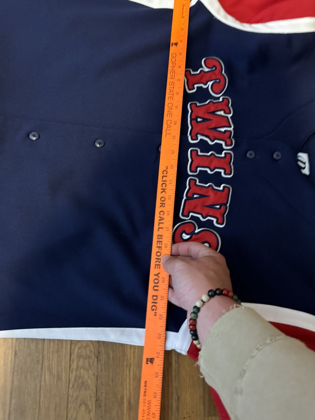 MLB Minnesota Twins Baseball Jersey Size US L / EU 52-54 / 3 - 8 Thumbnail