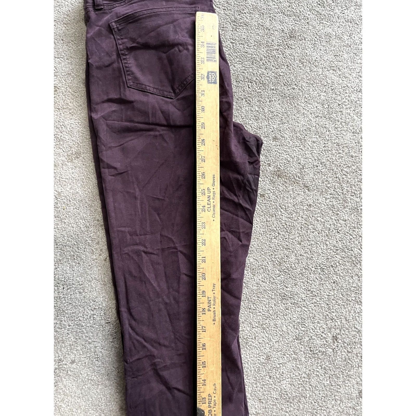 Buffalo David Bitton BUFFALO David Bitton Jeans Women’s Hanna High Rise Skinny 8/29 Purple Plum Size 30" / US 8 / IT 44 - 6 Thumbnail