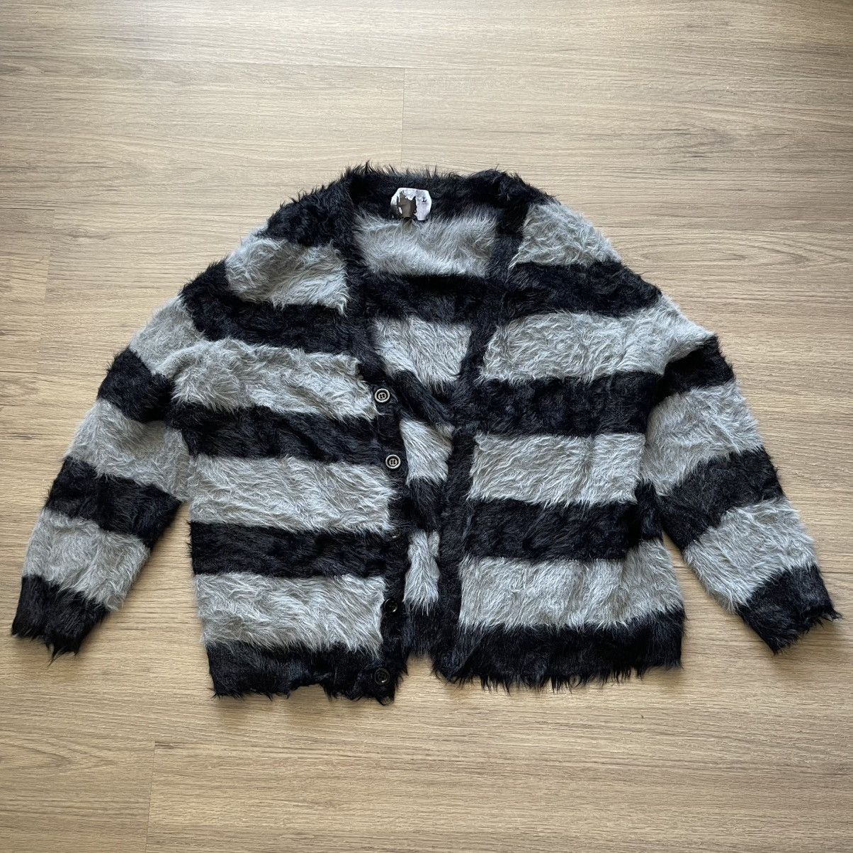 basketcase gallery Striped mohair cardigan Size US L / EU 52-54 / 3 - 1 Thumbnail