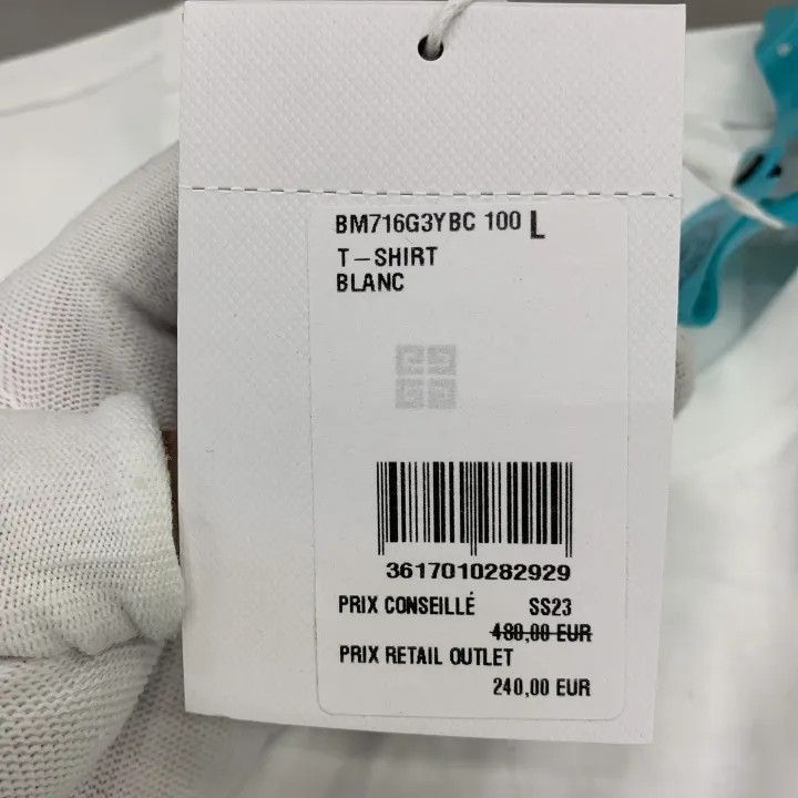 Givenchy Givenchy Givenchy SS23 Graphic Print Short Sleeve TShirt - Size US L / EU 52-54 / 3 - 3 Thumbnail