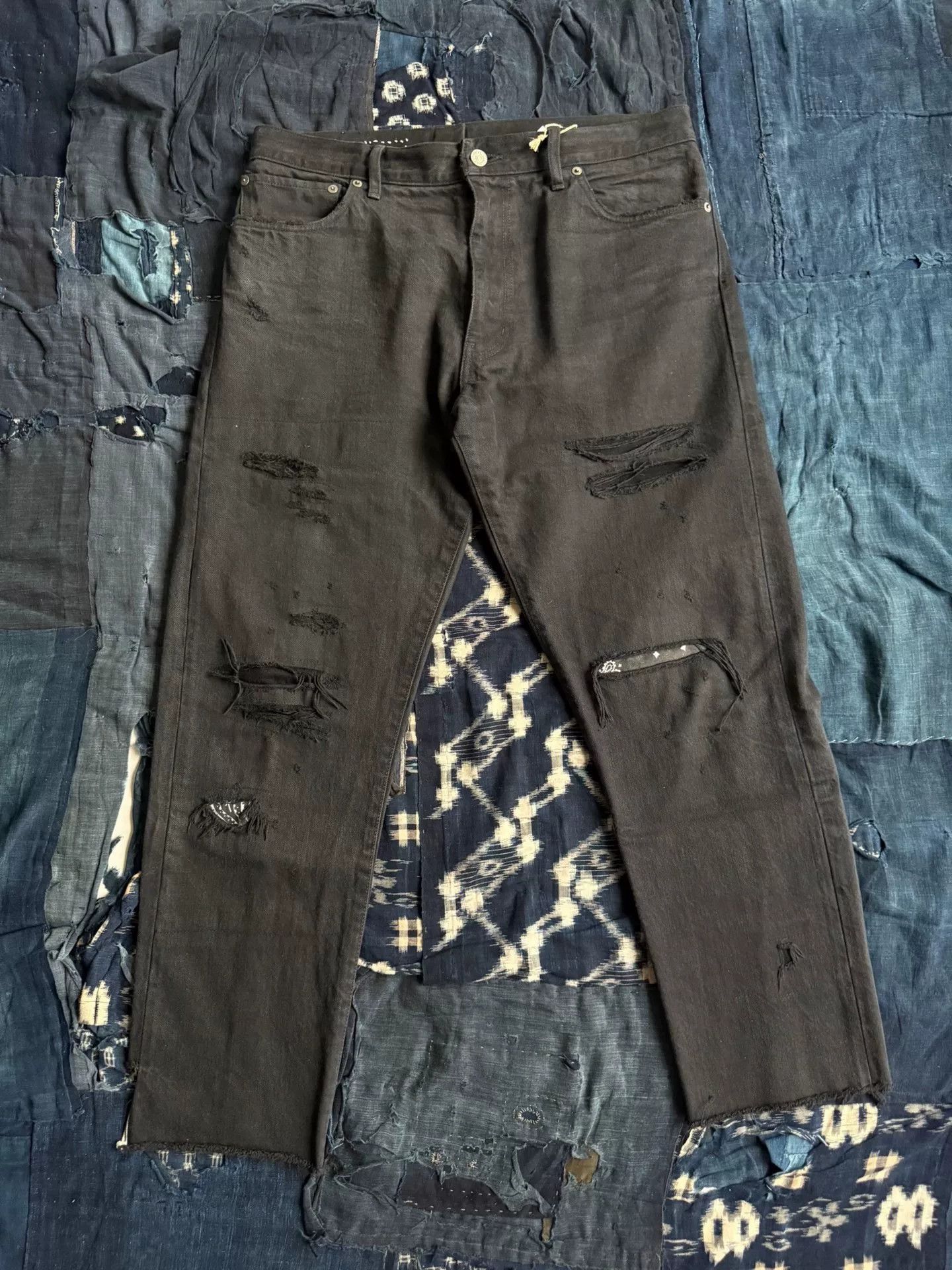 Visvim VISVIM 22SS Journeyman Black Jeans Size US 28 / EU 44 - 1 Thumbnail