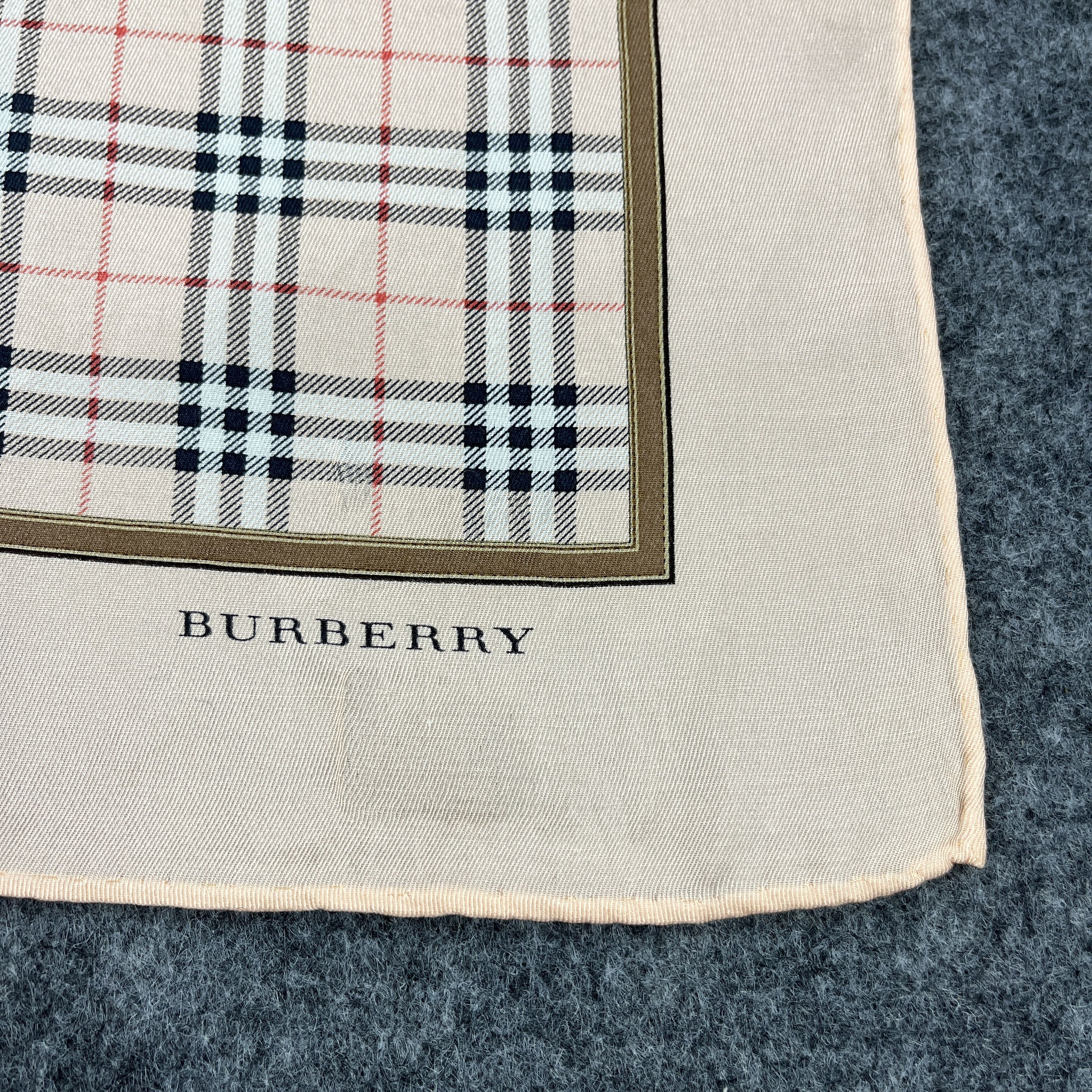 Burberry Burberry Handkerchief / Bandana / Neckerchief B999 Size ONE SIZE - 2 Thumbnail