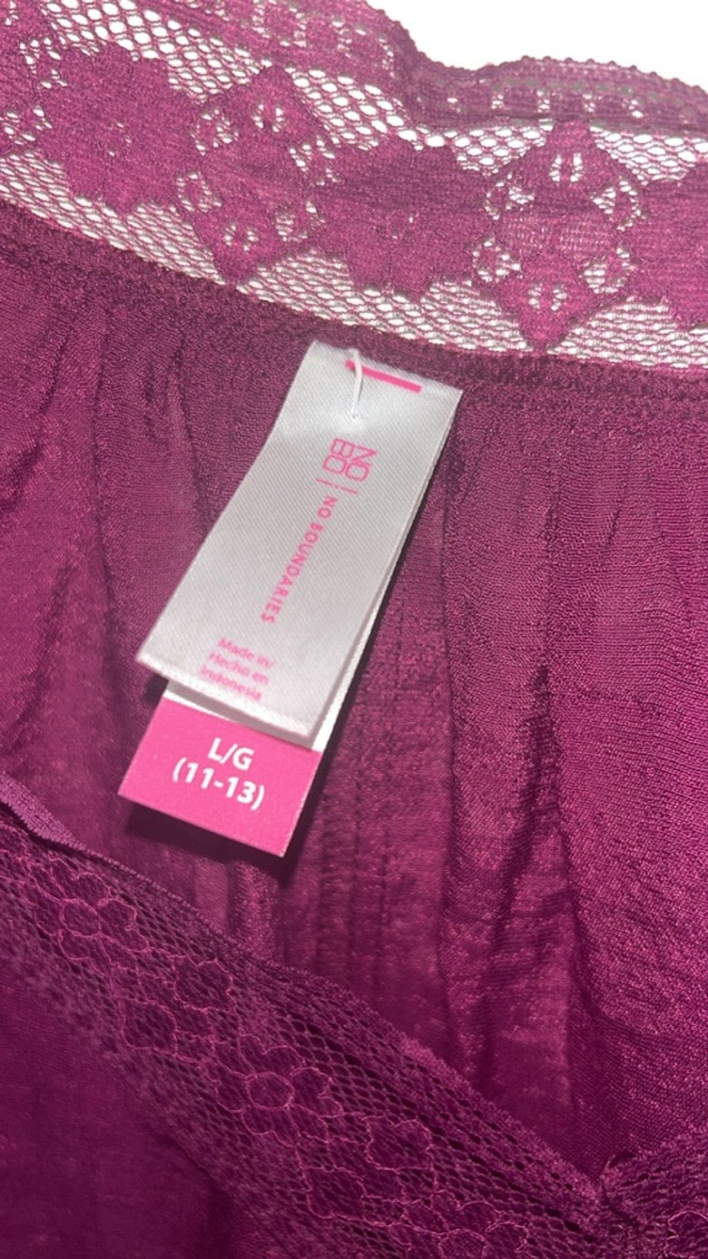 Other Women's No Boundaries Blouse L Magenta Size L / US 10 / IT 46 - 3 Thumbnail