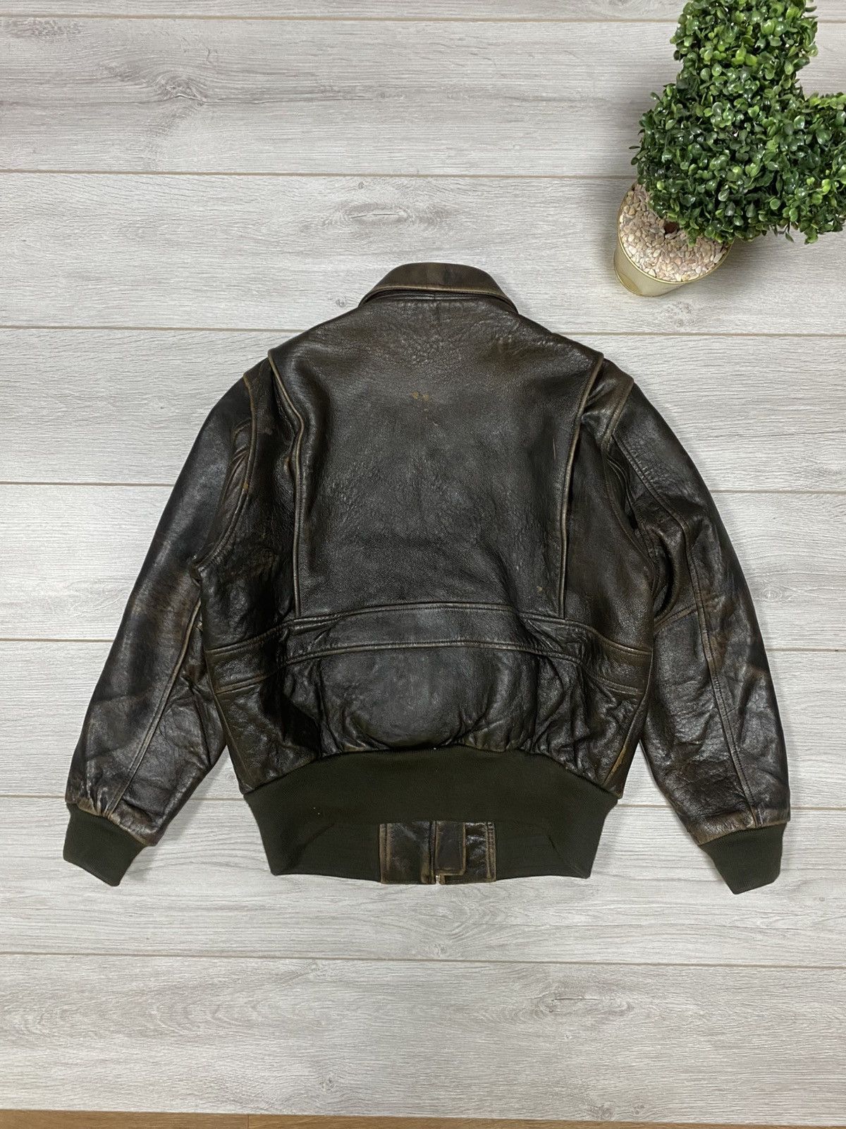 Avirex Vintage Avirex leather jacket Size US M / EU 48-50 / 2 - 20 Thumbnail
