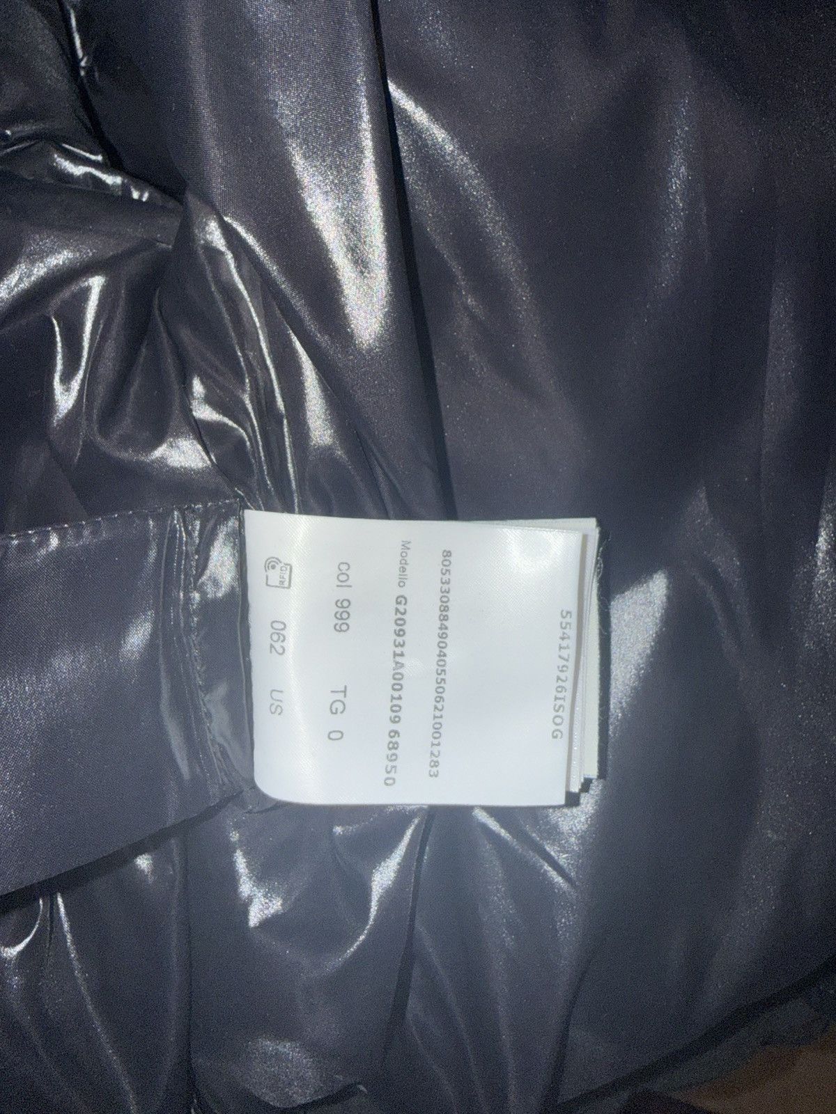 Moncler Moncler Metallic Puffer Jacket Silver/Black Size US S / EU 44-46 / 1 - 9 Thumbnail