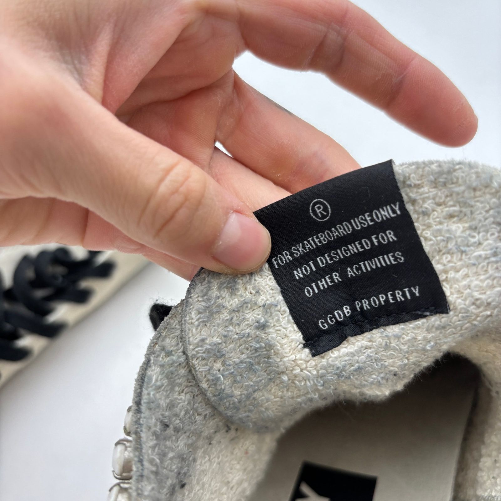 Golden Goose Golden Goose Francy Embelished Stones Hi Top Suede 39 US 9 Size US 9 / IT 39 - 9 Thumbnail