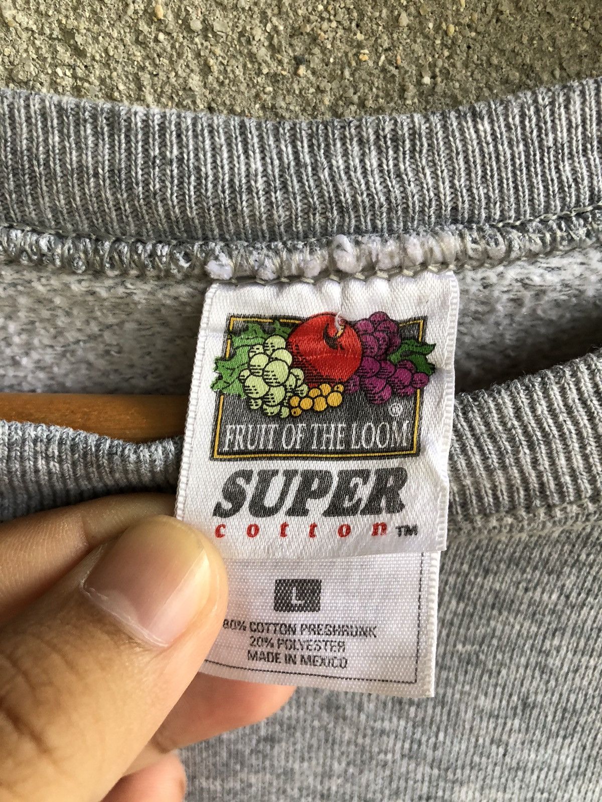 Fruit Of The Loom × Vintage Vintage Indiana University Sweatshirt Size US L / EU 52-54 / 3 - 4 Thumbnail