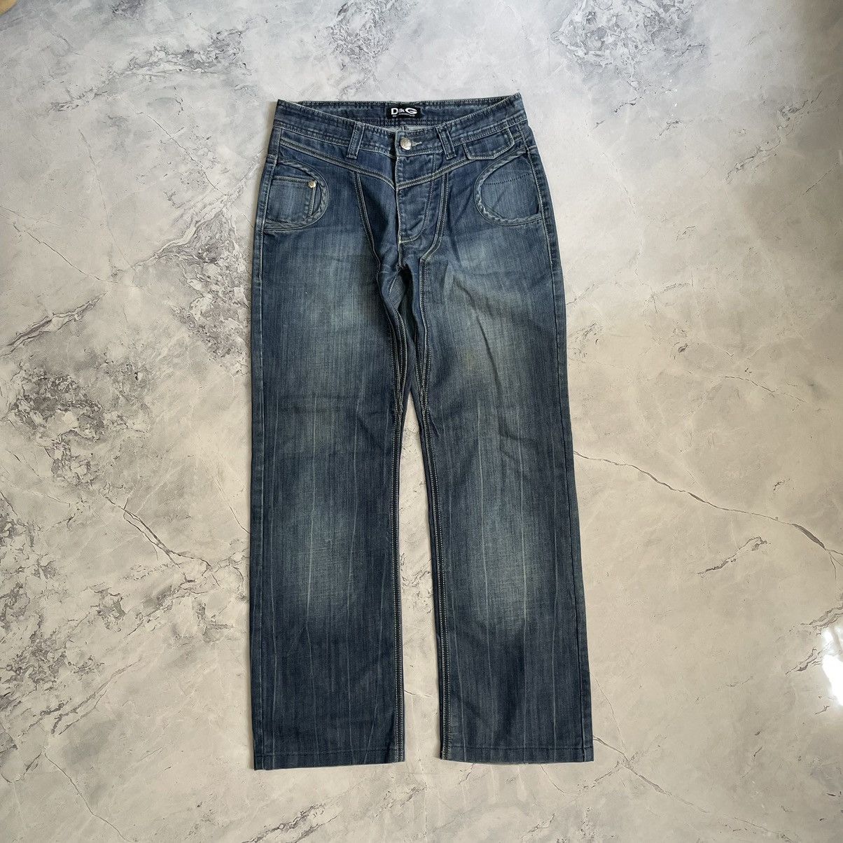 Dolce & Gabbana Dolce Gabbana Jeans Vintage Denim Avantgarde Pants Size US 30 / EU 46 - 1 Thumbnail