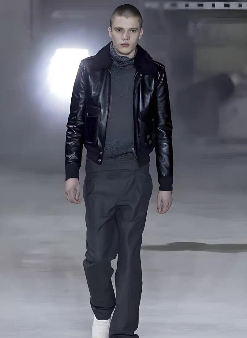 Saint Laurent Paris Saint Laurent 17 runway double waisted trousers Size US 34 / EU 50 - 1 Thumbnail