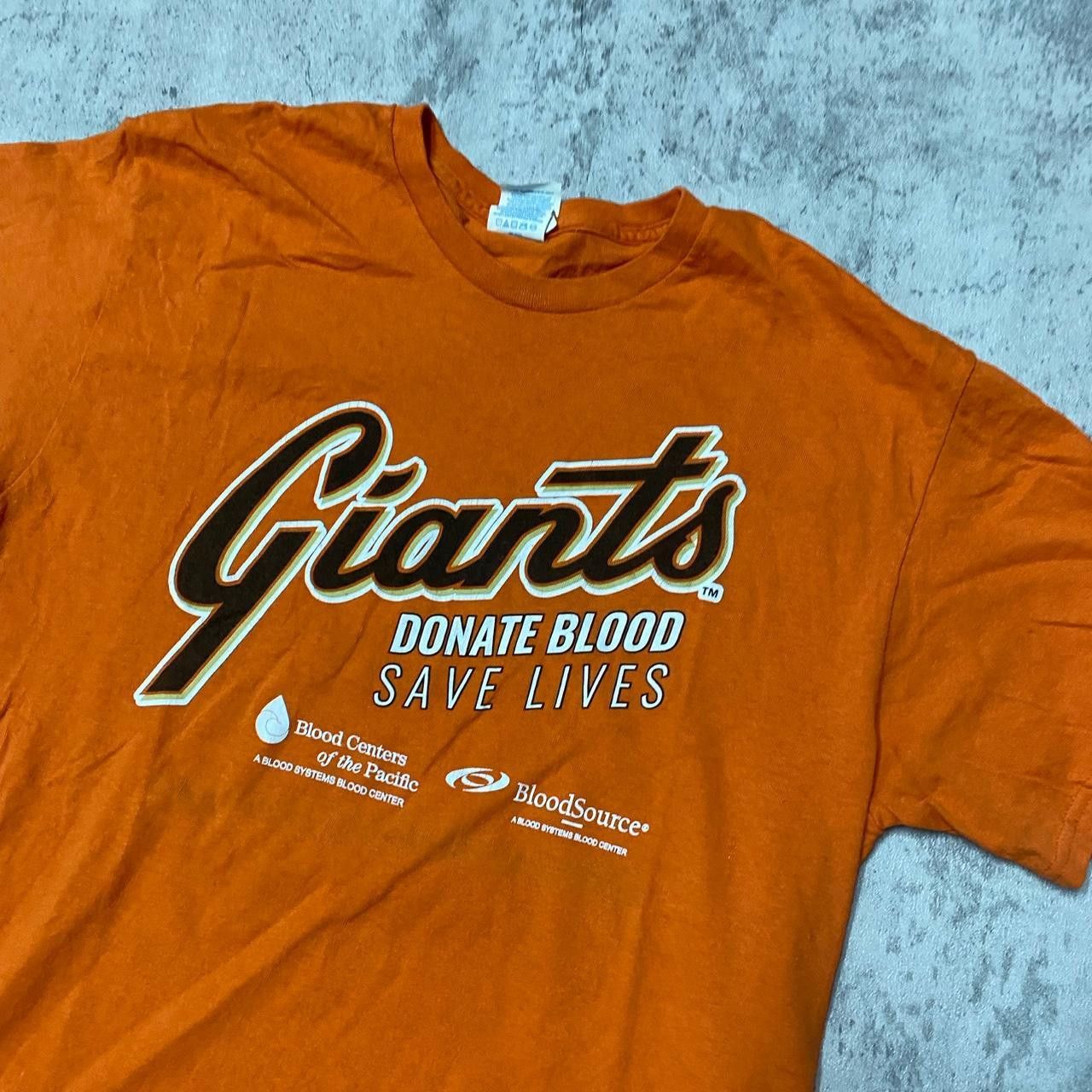 Other Orange Giants tee with a worn look #baseball Size US M / EU 48-50 / 2 - 2 Thumbnail
