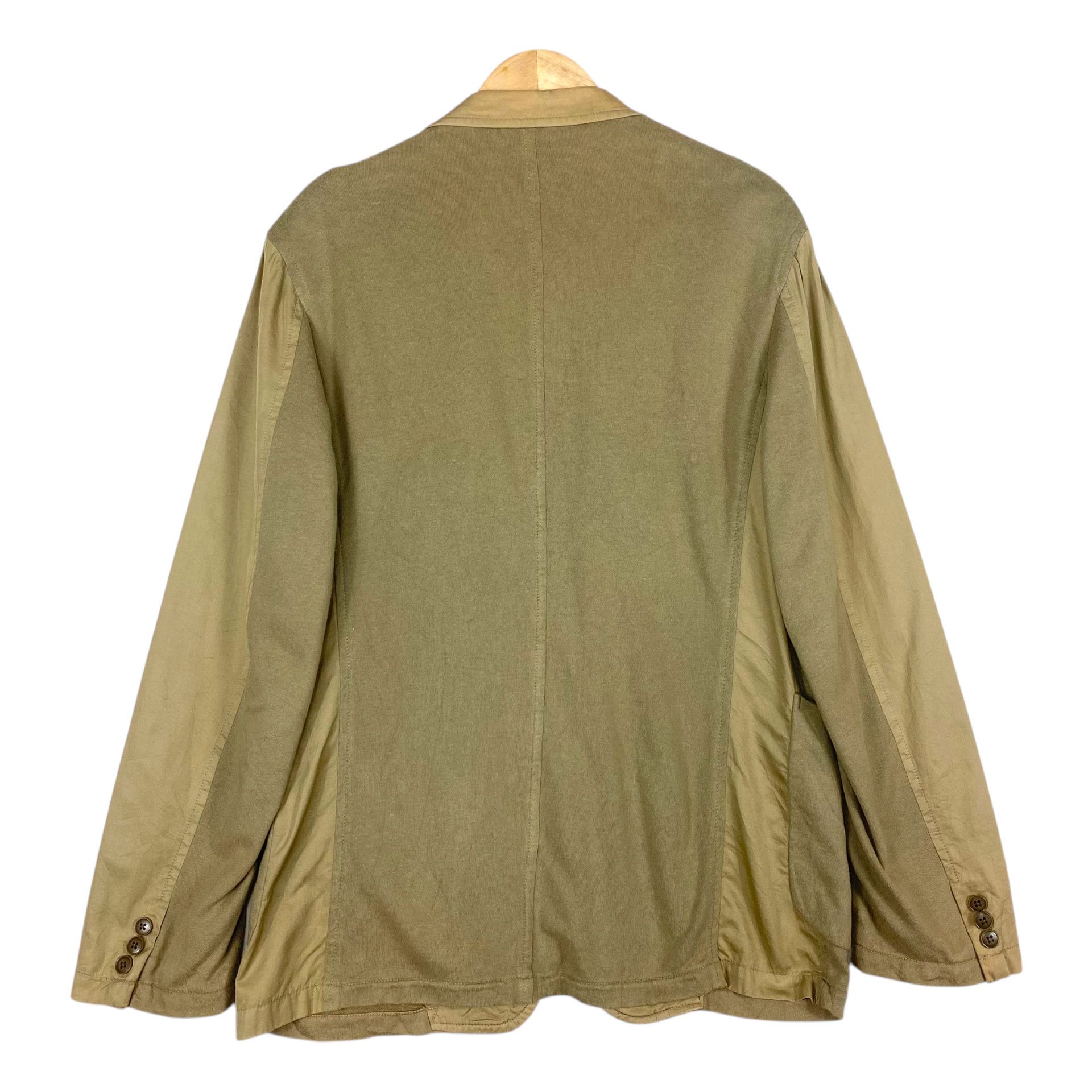 Yohji Yamamoto 💥YOHJI YAMAMOTO POUR HOMME SS02 KHAKIS JACKET Size US M / EU 48-50 / 2 - 8 Thumbnail