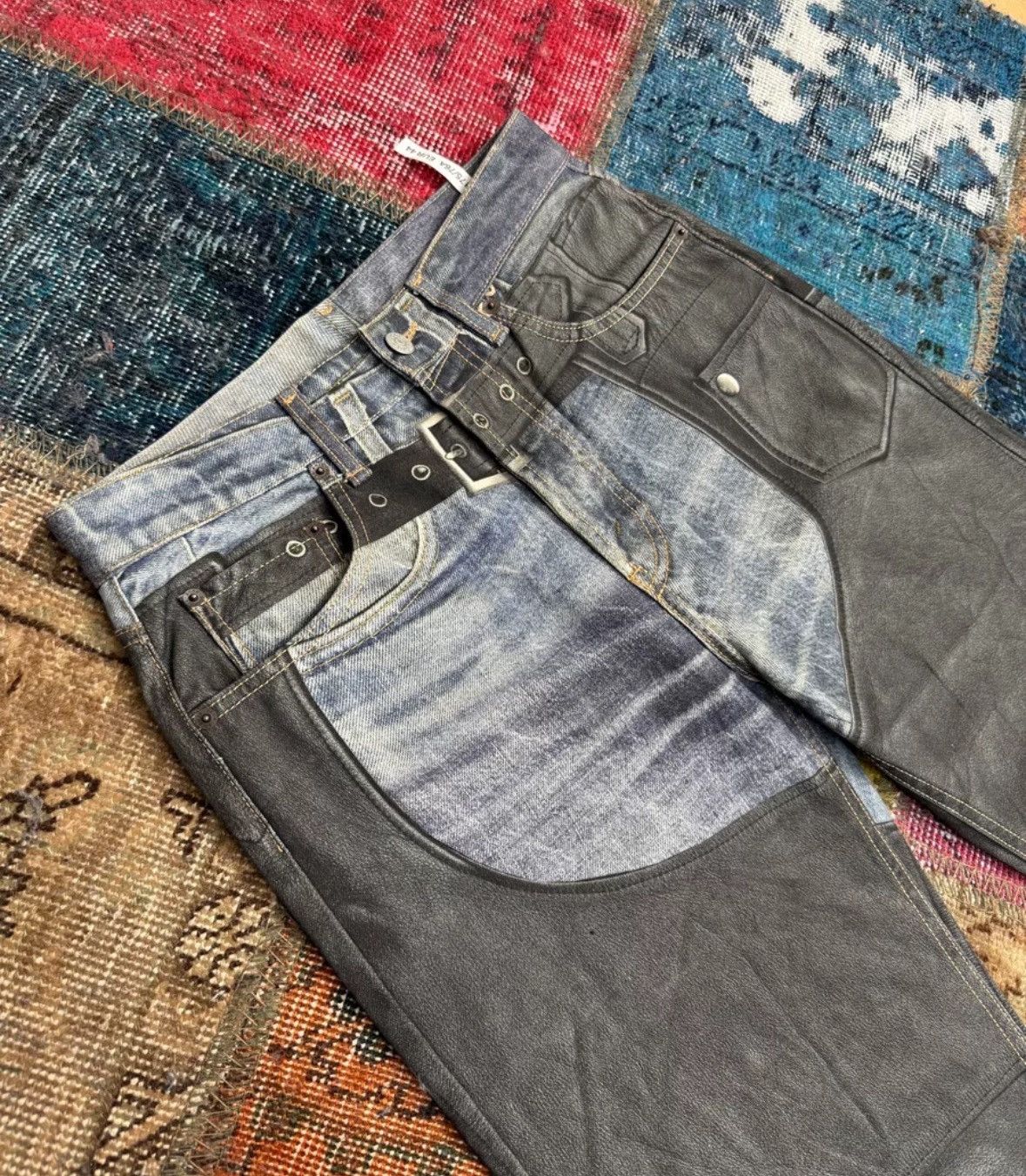 Acne Studios Acne studios Digital printed washed jeans 2412-Nextarrow Size US 44 / EU 60 - 3 Thumbnail