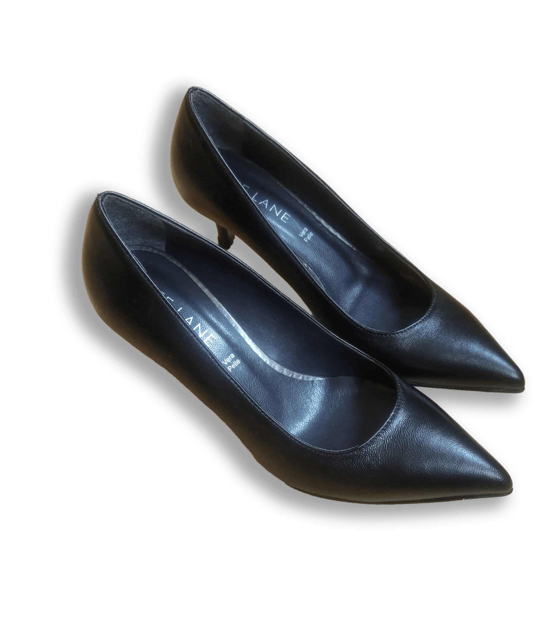 Other Zee lane Black Leather Heels - Size 37 - Perfect condition Size US 7 / IT 37 - 1 Thumbnail