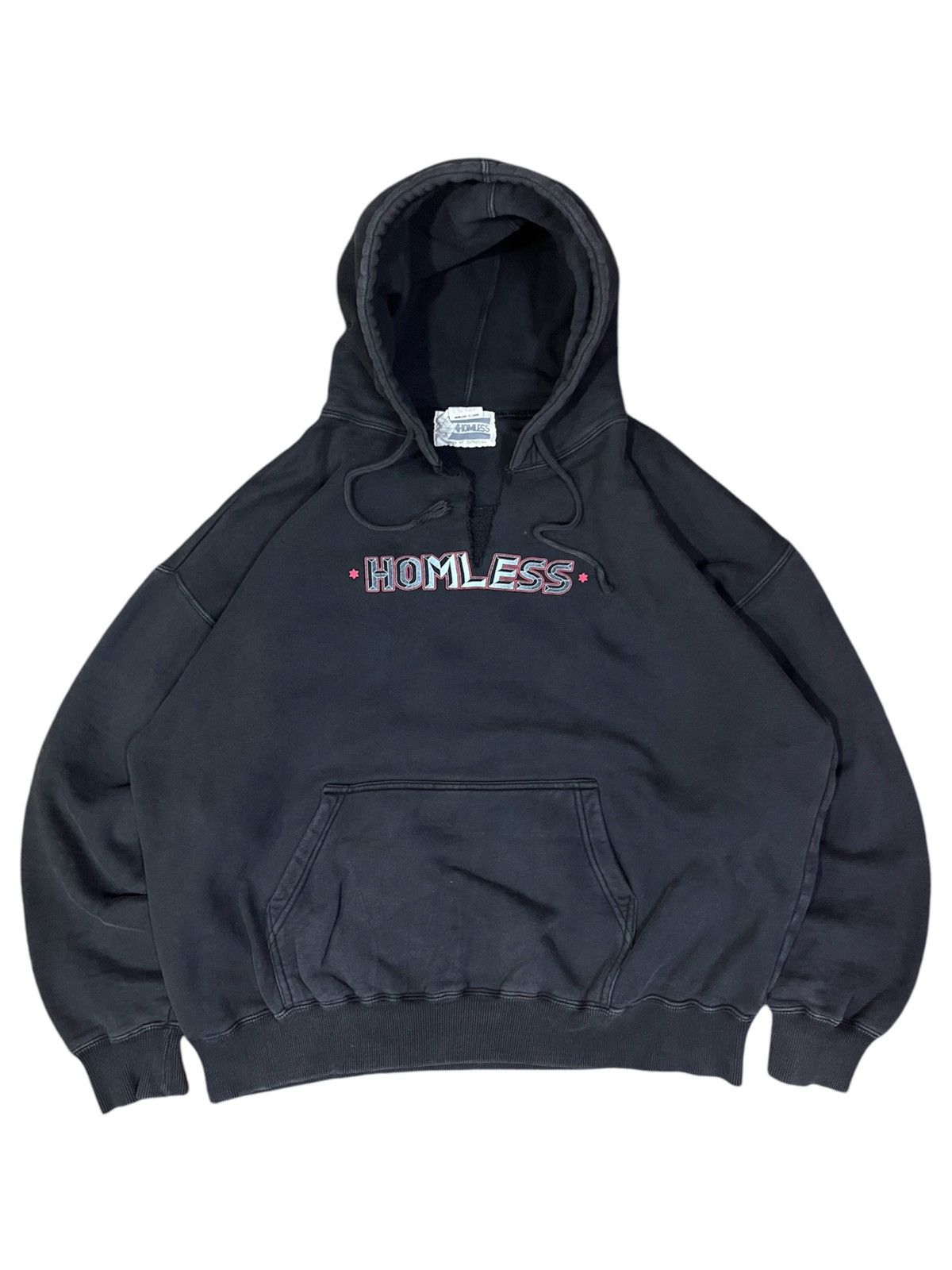 If Six Was Nine Vintage Homless Skateboards Baggy Oversized Sunfaded Hoodie Size US XL / EU 56 / 4 - 1 Thumbnail