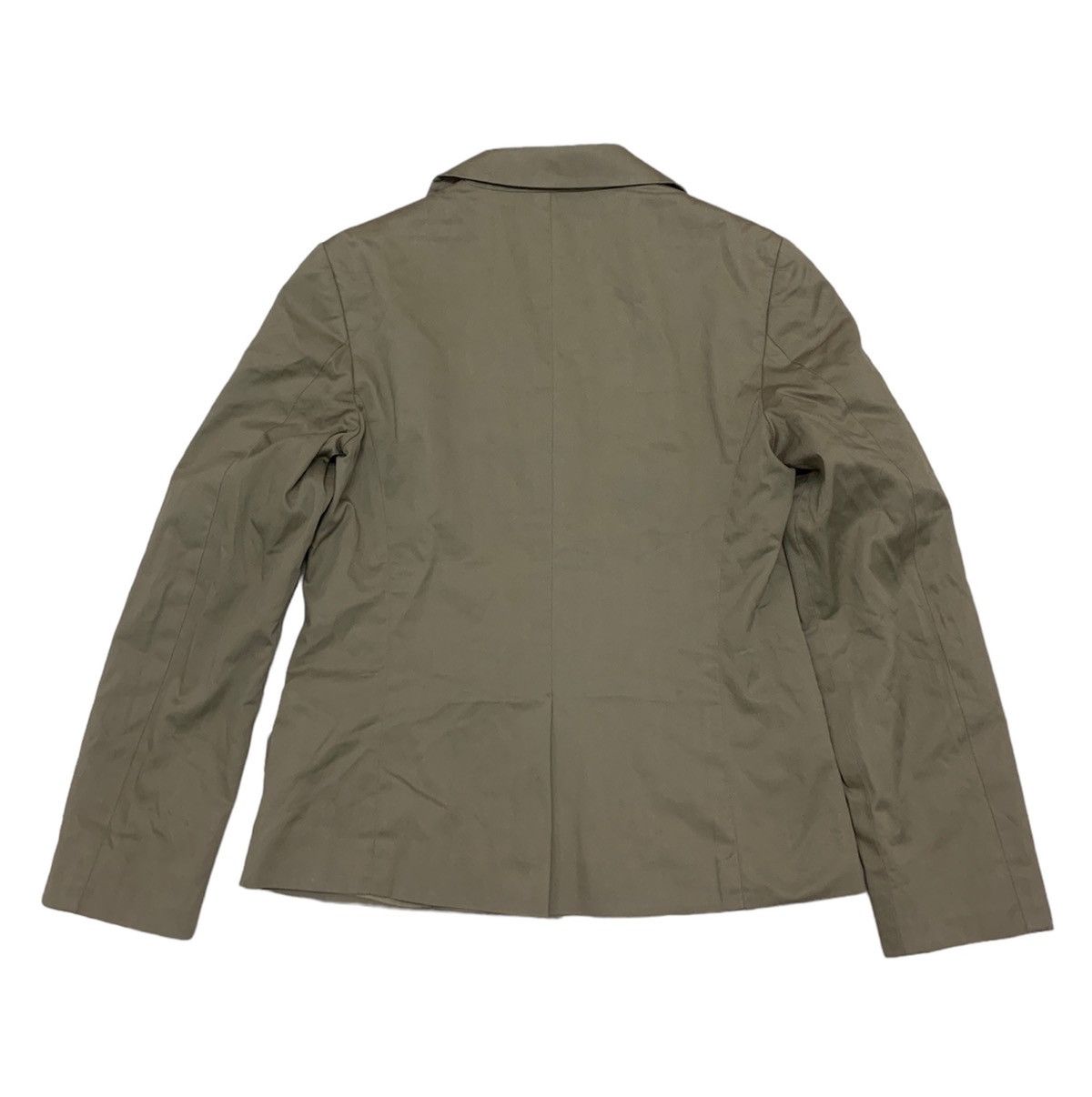 Jil Sander JIL SANDER KHAKI TAILORED BLAZER JACKET Size XS / US 0-2 / IT 36-38 - 2 Thumbnail