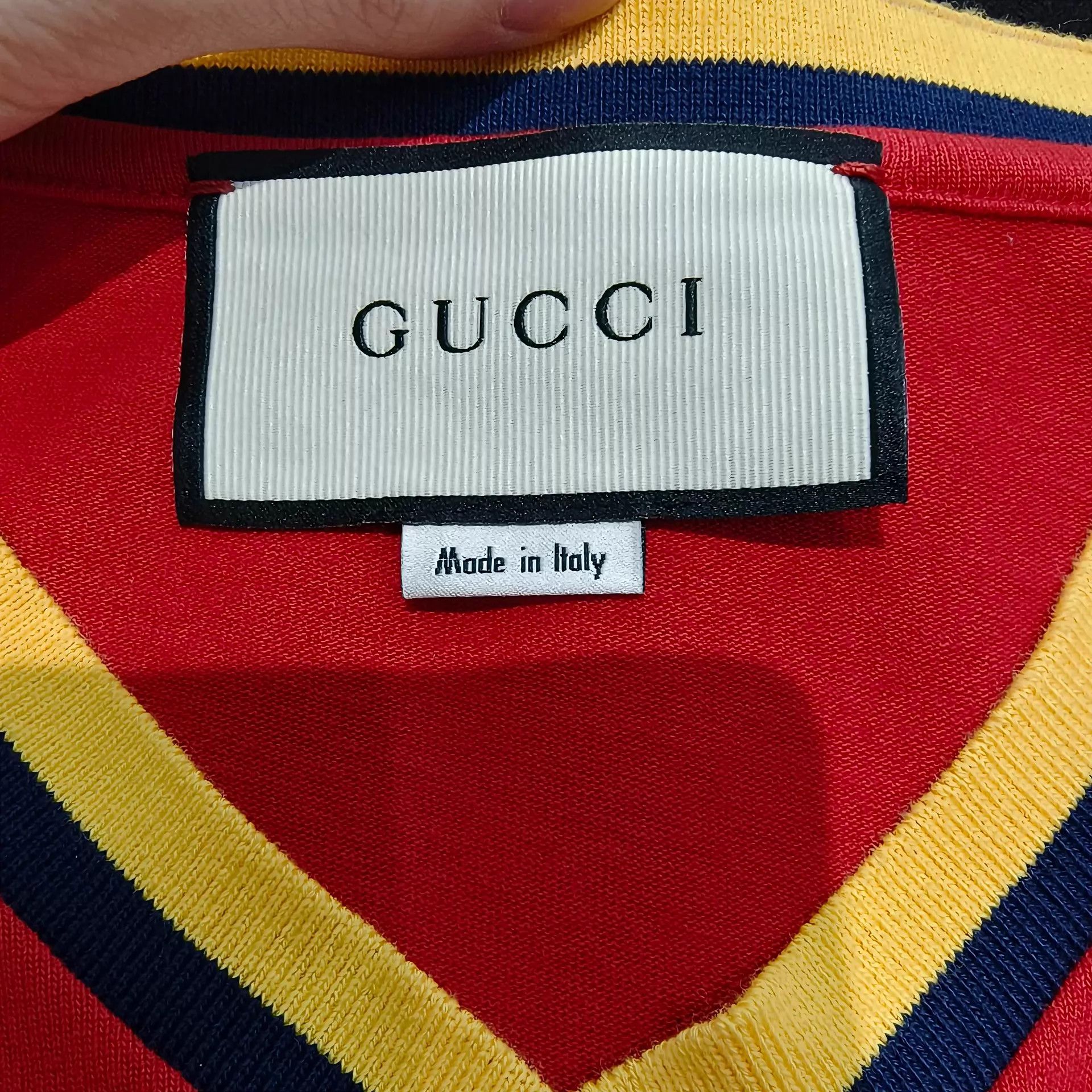 Gucci Gucci Vibrant Color Short Sleeve T-shirt Size US M / EU 48-50 / 2 - 3 Thumbnail