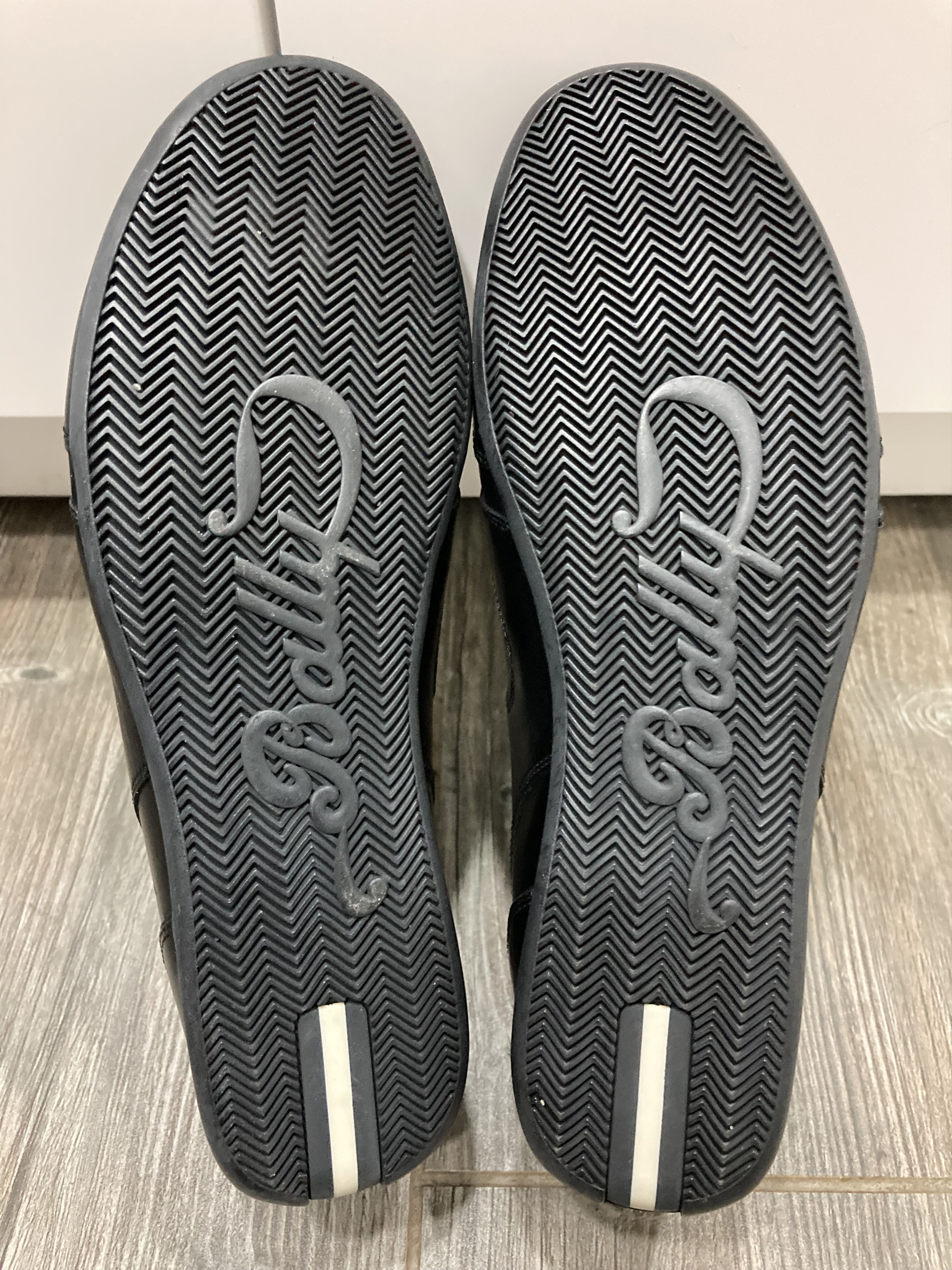 Bally Bally black leather low top sneakers with two straps across Size US 8 / IT 38 - 5 Thumbnail