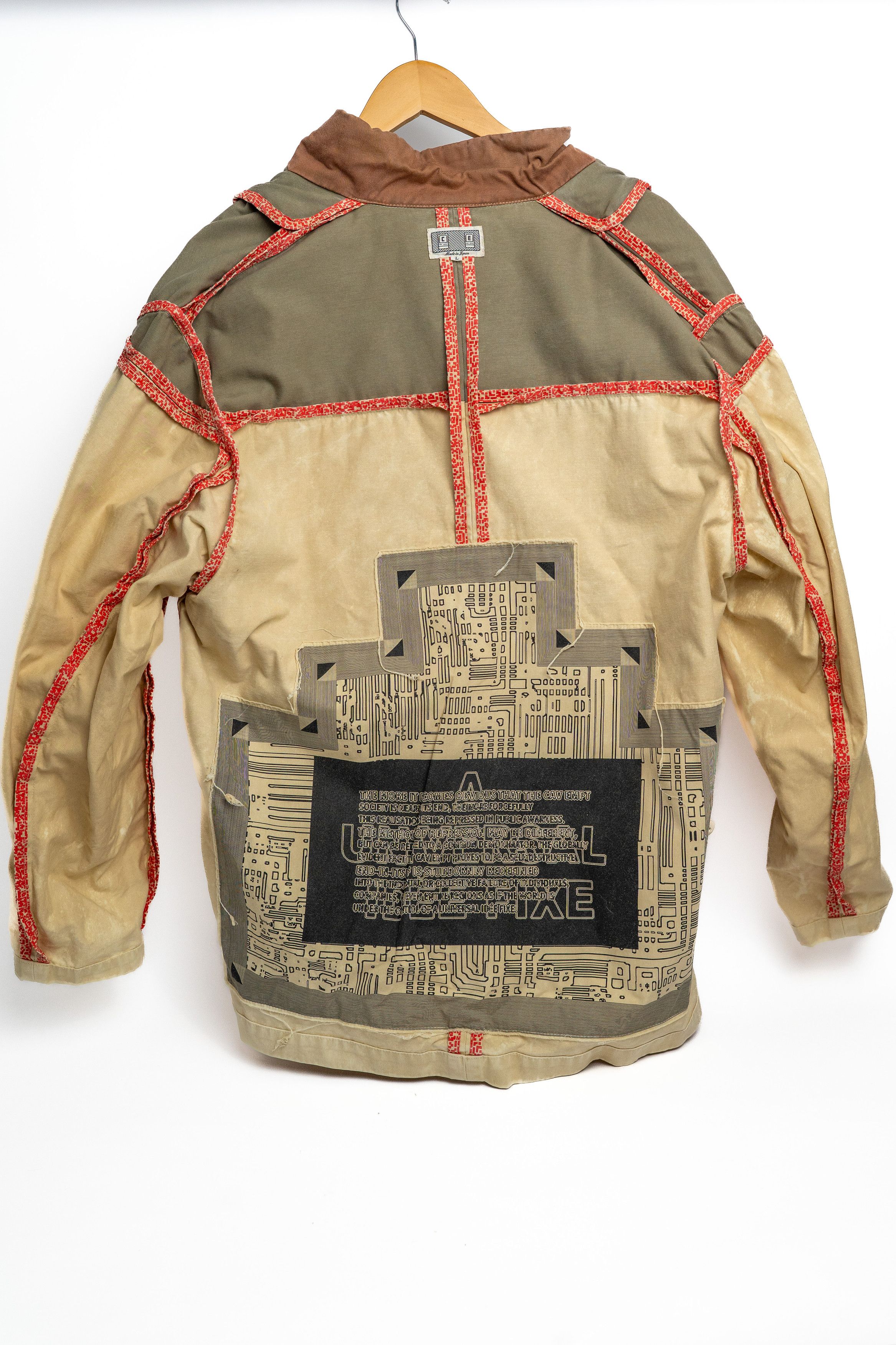 Cav Empt Bleached Denim Jacket NWT Cav Empt Bleached Denim Parka