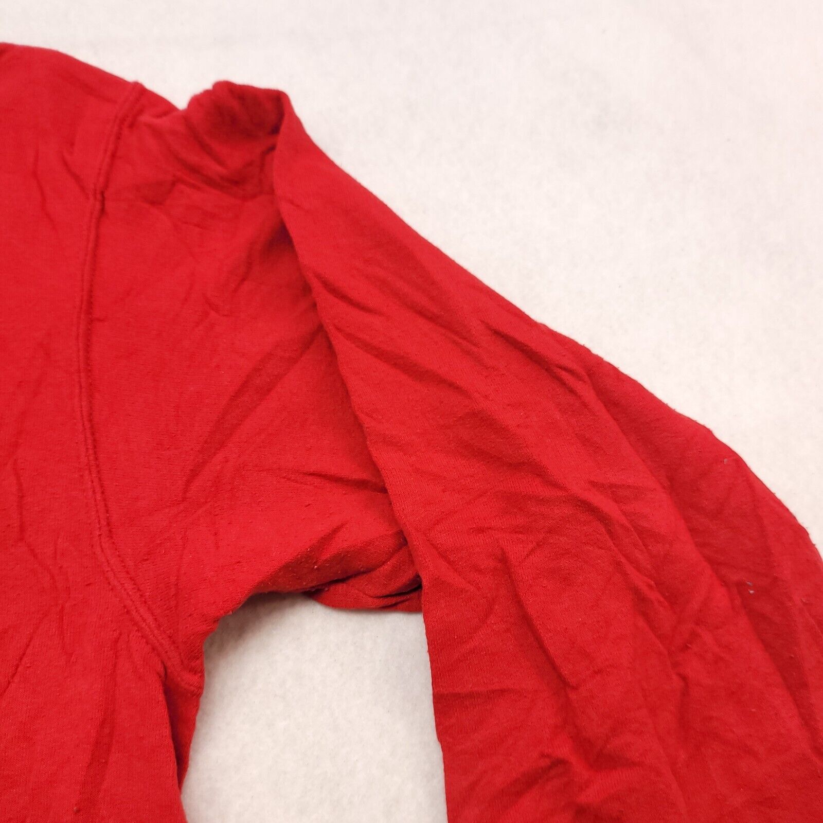 Fruit Of The Loom Fruit of the Loom Pullover Sweatshirt Mens Size Large L Red Size US L / EU 52-54 / 3 - 5 Thumbnail