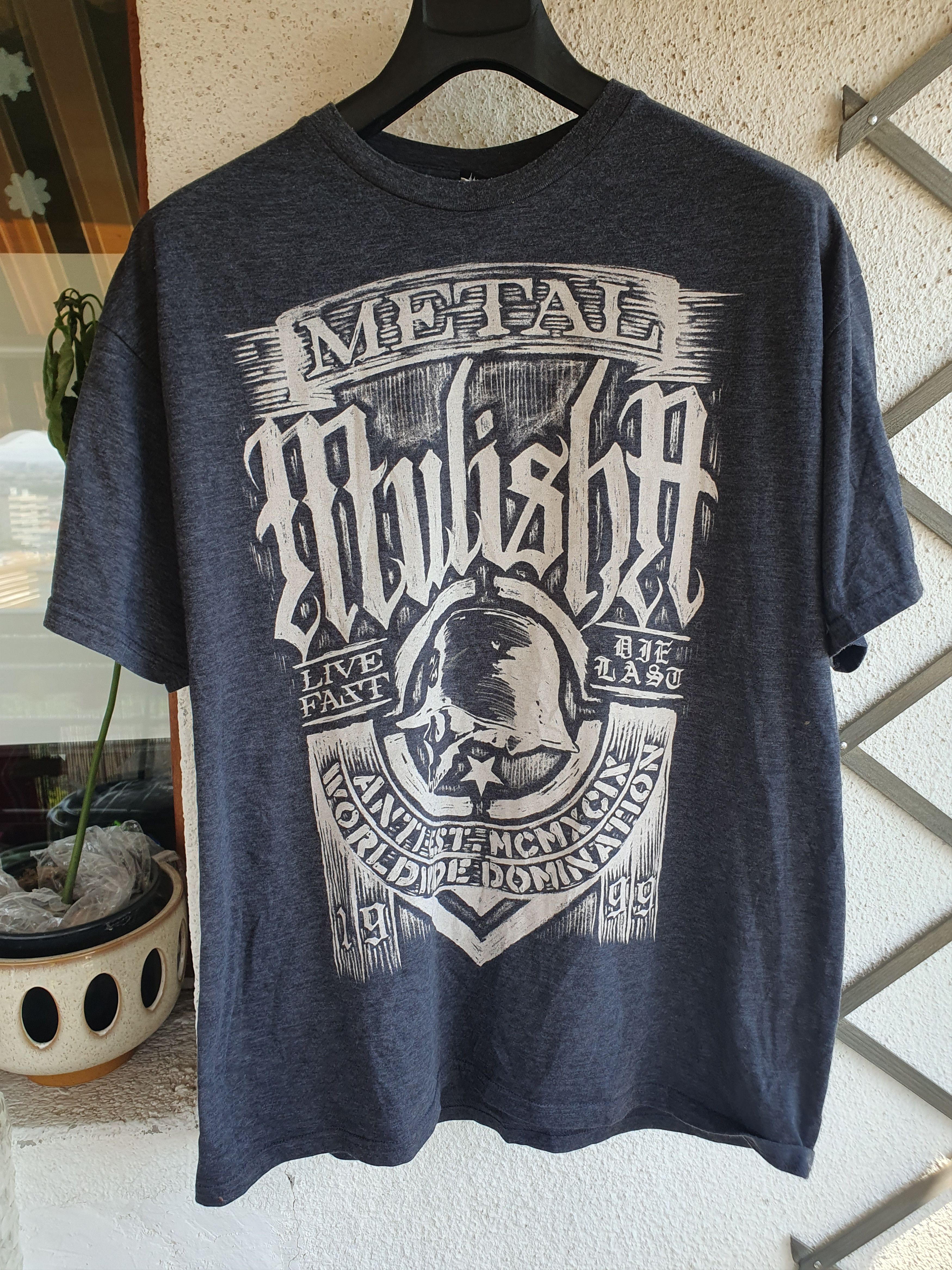 Metal Mulisha Metal Mulisha Worldwide Domination 1999 t-shirt sz XL Size US XL / EU 56 / 4 - 1 Thumbnail