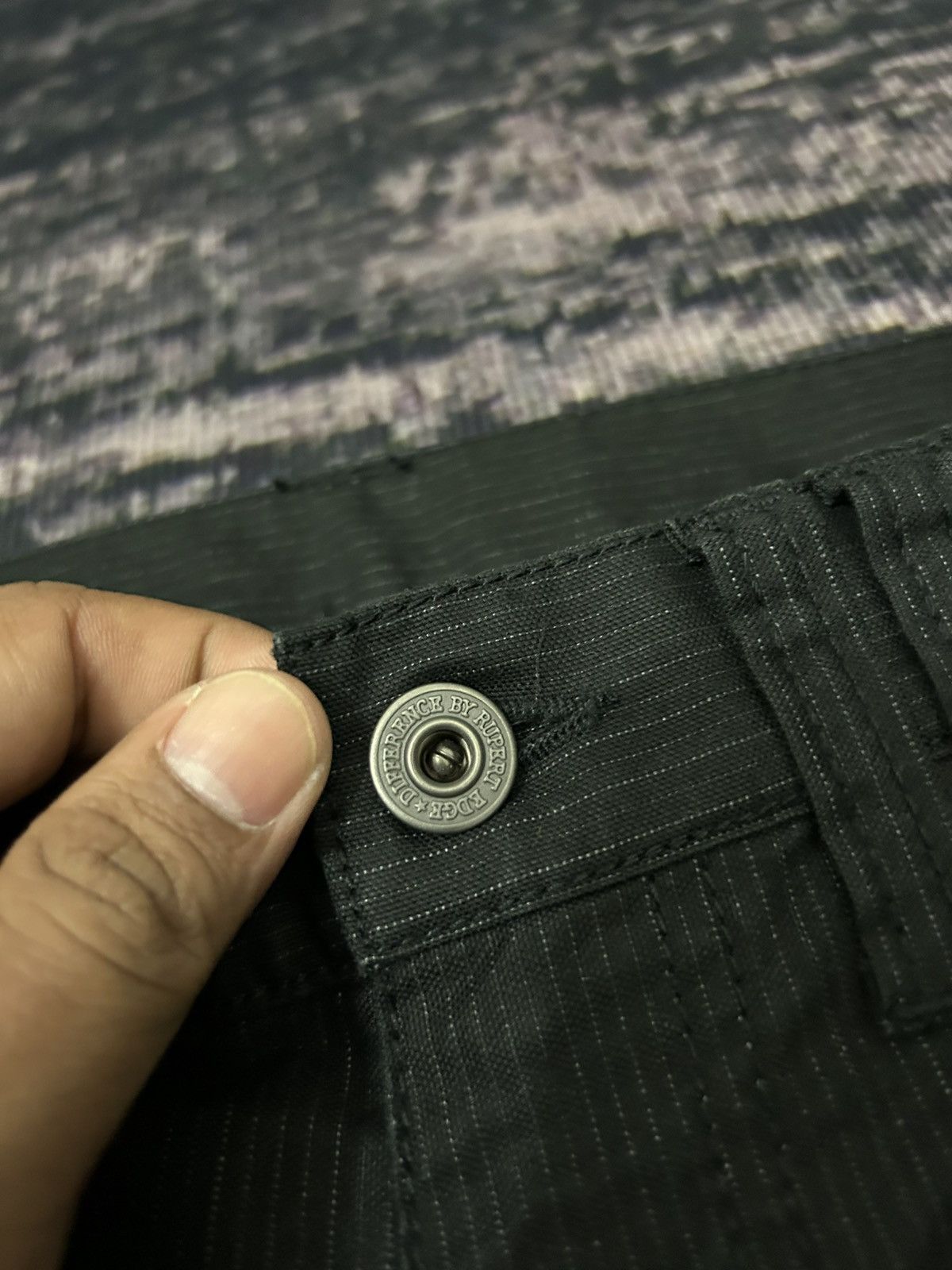 Beauty Beast Edge Rupert Difference Cargo Herringbone Flare Pants Size US 31 - 16 Thumbnail