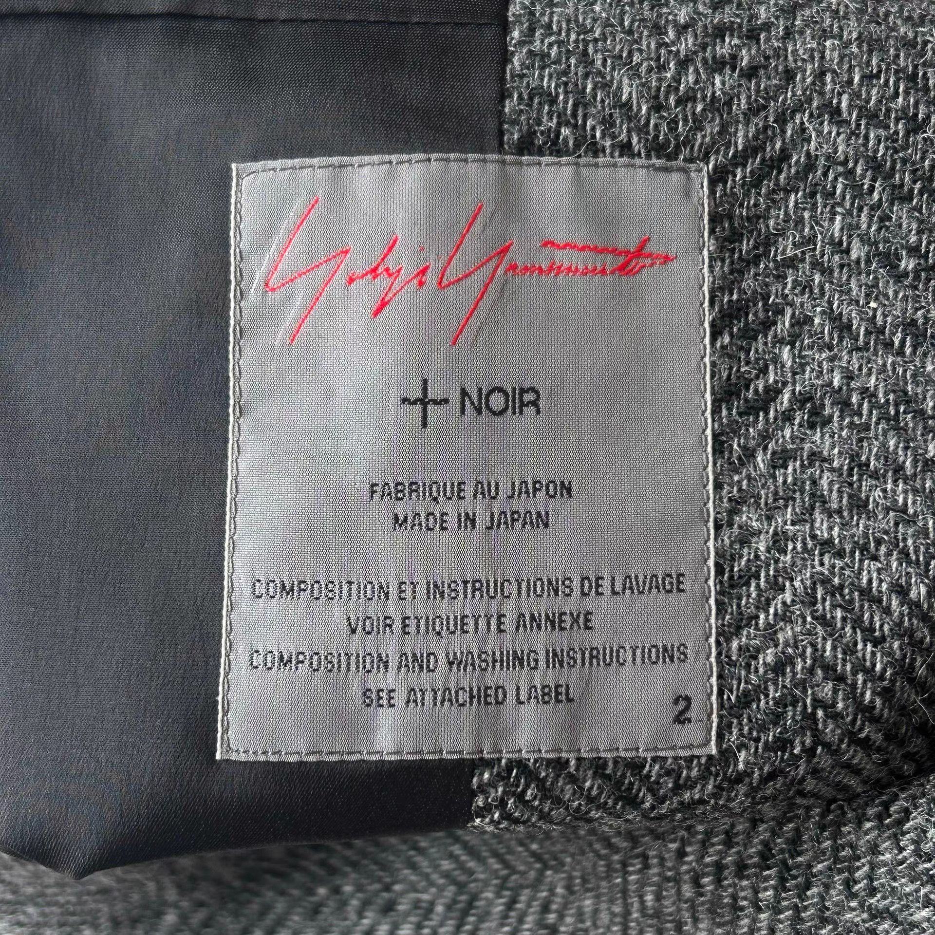 Yohji Yamamoto Yohji Yamamoto 08aw Herringbone Alpaca Wool Blazer K4 Size US M / EU 48-50 / 2 - 5 Thumbnail