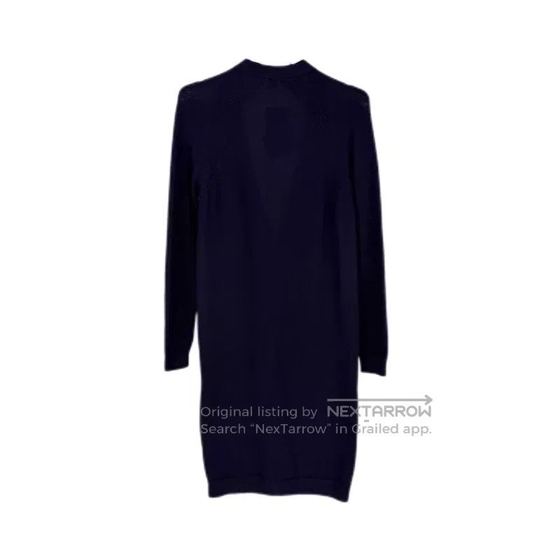 Hermes Hermes Dark Blue Mid-Length Open Cardigan Size XS / US 0-2 / IT 36-38 - 2 Thumbnail