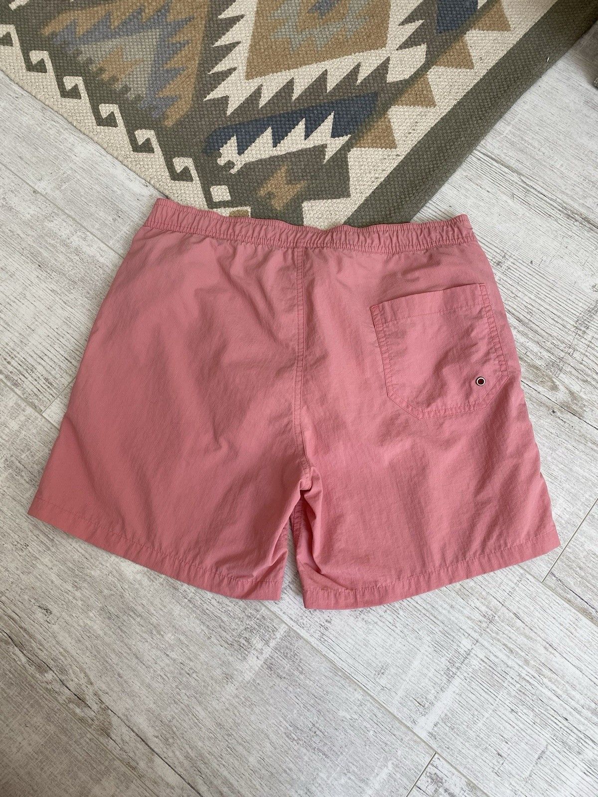 Allsaints Allsaints Mens Nylon Pink Beach Casual Shorts Size S Size US 30 / EU 46 - 8 Thumbnail