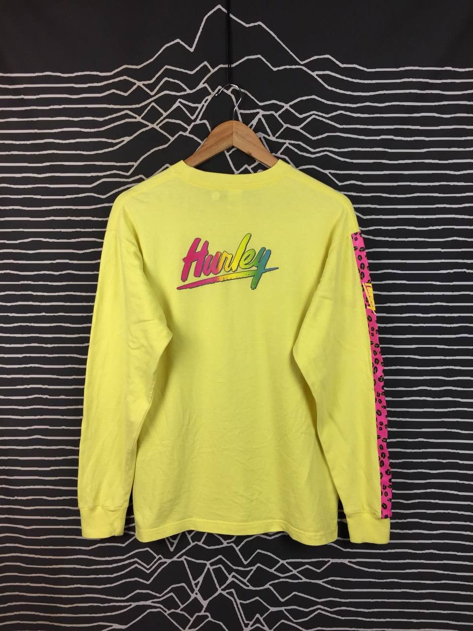 Hurley Hurley International Classic Surf Skate Long Sleeve Tee Size US M / EU 48-50 / 2 - 2 Thumbnail